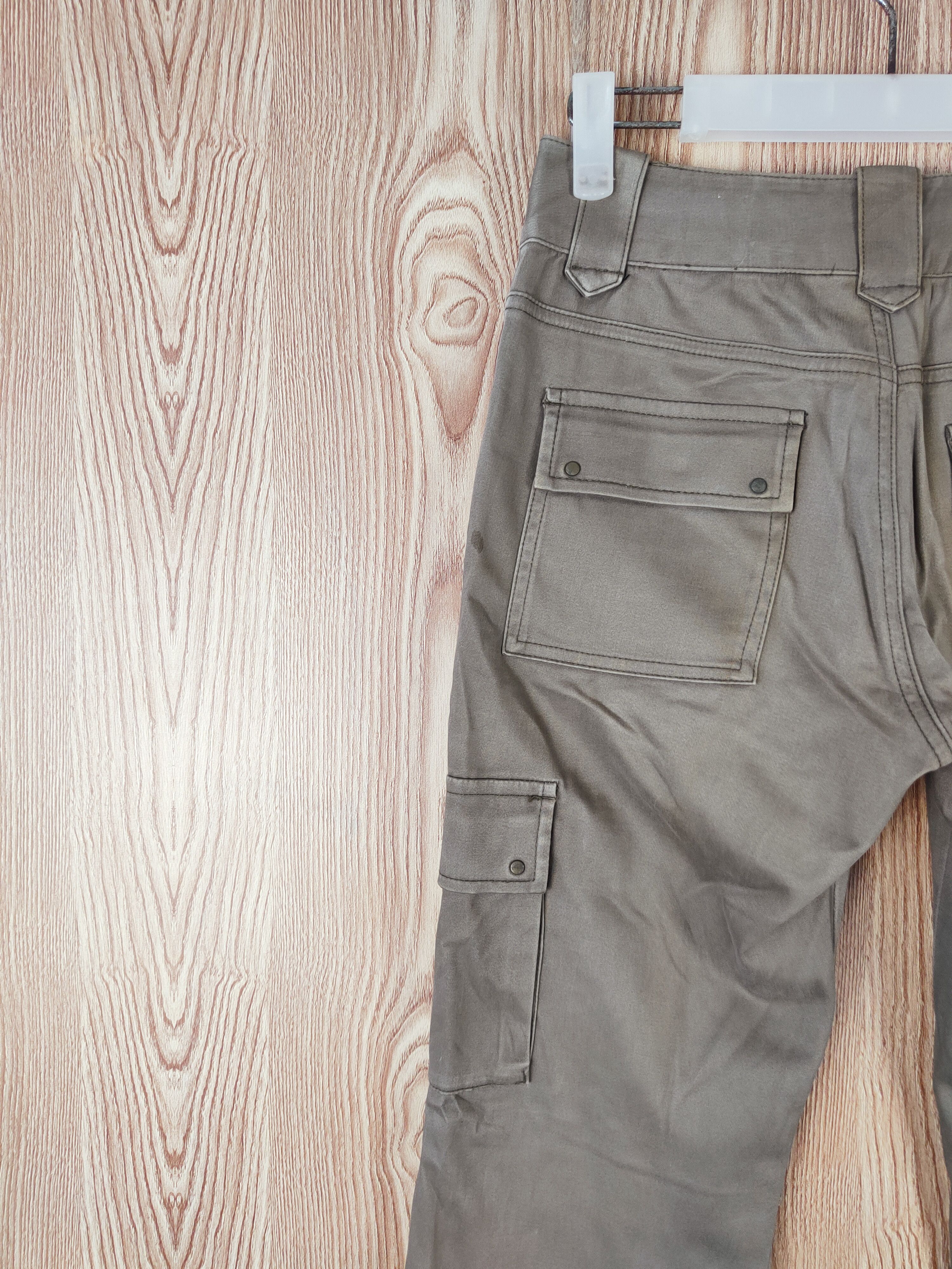 Japanese Brand Japanese Brand Olive Multipocket Tactical Cargo Pants #W433 Size 25" / US 0 / IT 36 - 8 Thumbnail