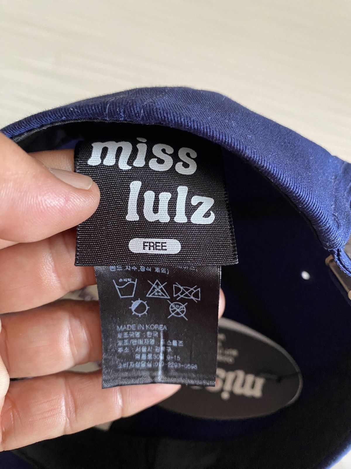 If Six Was Nine y2k Graphic Archive Misslulz Poem Strap Cap Size ONE SIZE - 10 Thumbnail