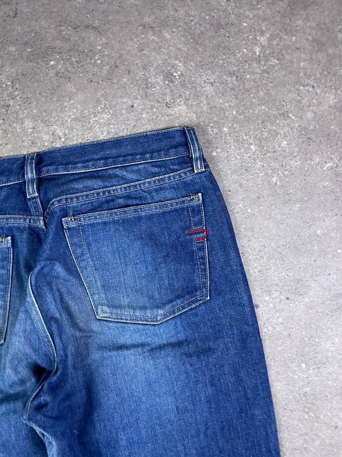 Diesel × Vintage Vintage Y2K diesel Flared denim jeans pants Size US 31 - 3 Thumbnail