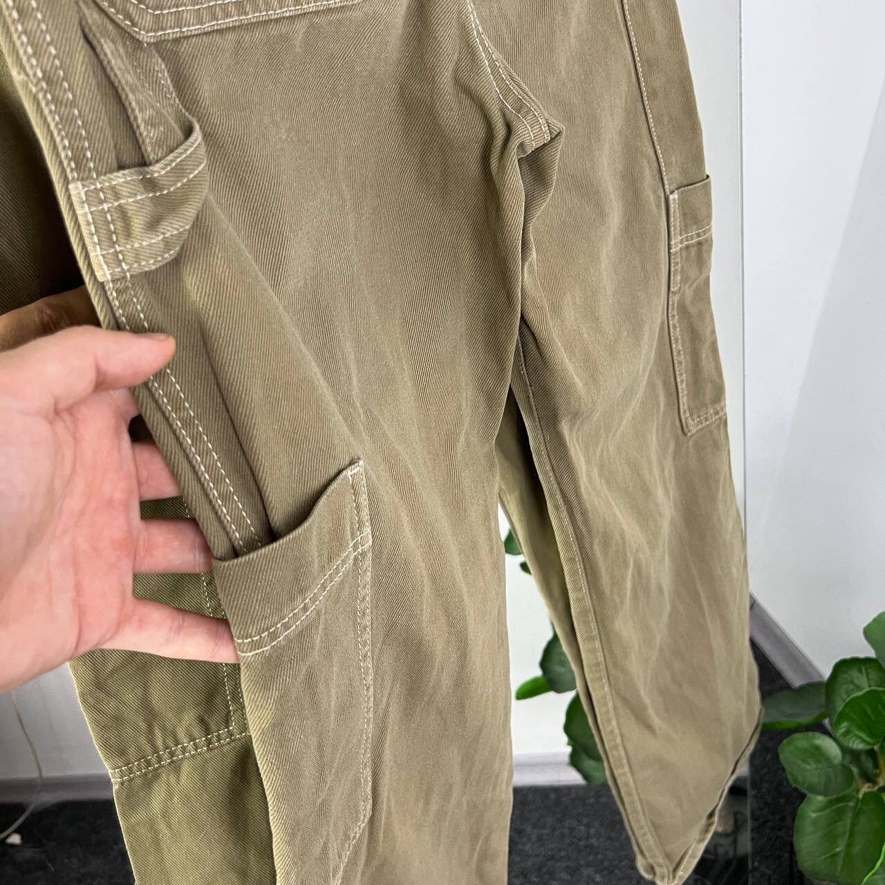 Japanese Brand Cargo Multipocket Pants Baggy Japanese Brand Size 32" / US 10 / IT 46 - 6 Thumbnail