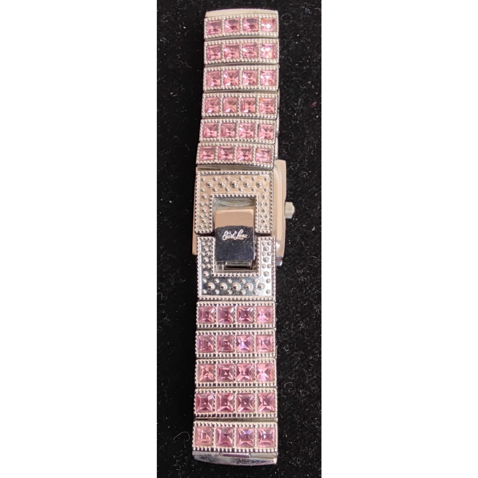 Other Park Lane Womens Flamingo Watch Silver/Pink Cube Zirconia Size ONE SIZE - 7 Thumbnail