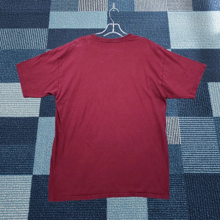 Hurley Hurley T-Shirt Mens L Red Logo Print Crew Neck Short Sleeves Cotton Tee Size US L / EU 52-54 / 3 - 1 Thumbnail