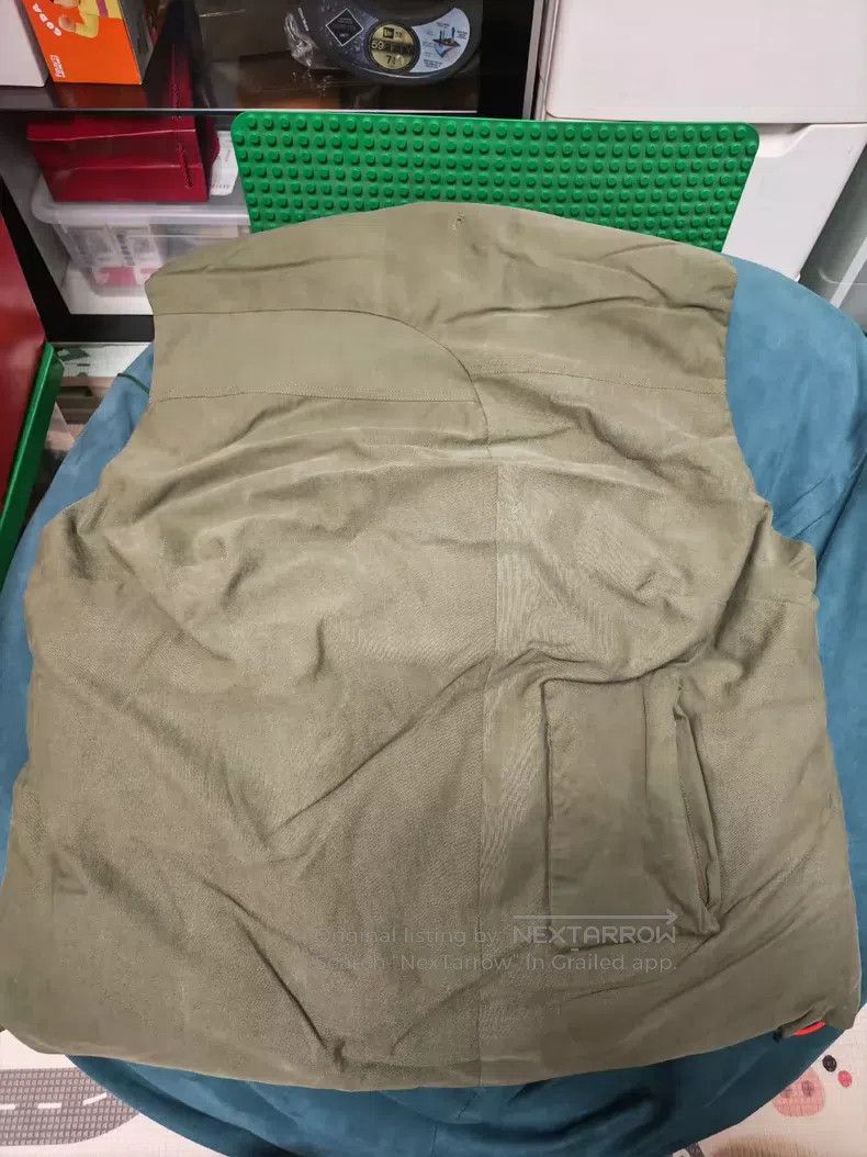 READYMADE Ready Made military canvas distressed down vest Size US L / EU 52-54 / 3 - 3 Thumbnail