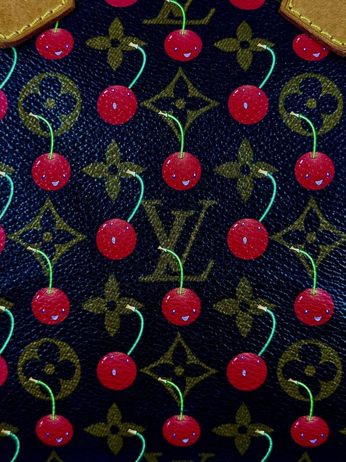 Louis Vuitton × Takashi Murakami Louis Vuitton - Takashi Murakami - SS2005 -Cerises Speedy 25 Size ONE SIZE - 23 Thumbnail