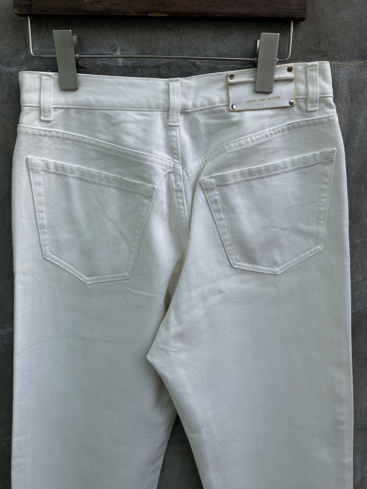 Dries Van Noten Piscos Bow Print Jeans Size 27" / US 4 / IT 40 - 7 Thumbnail