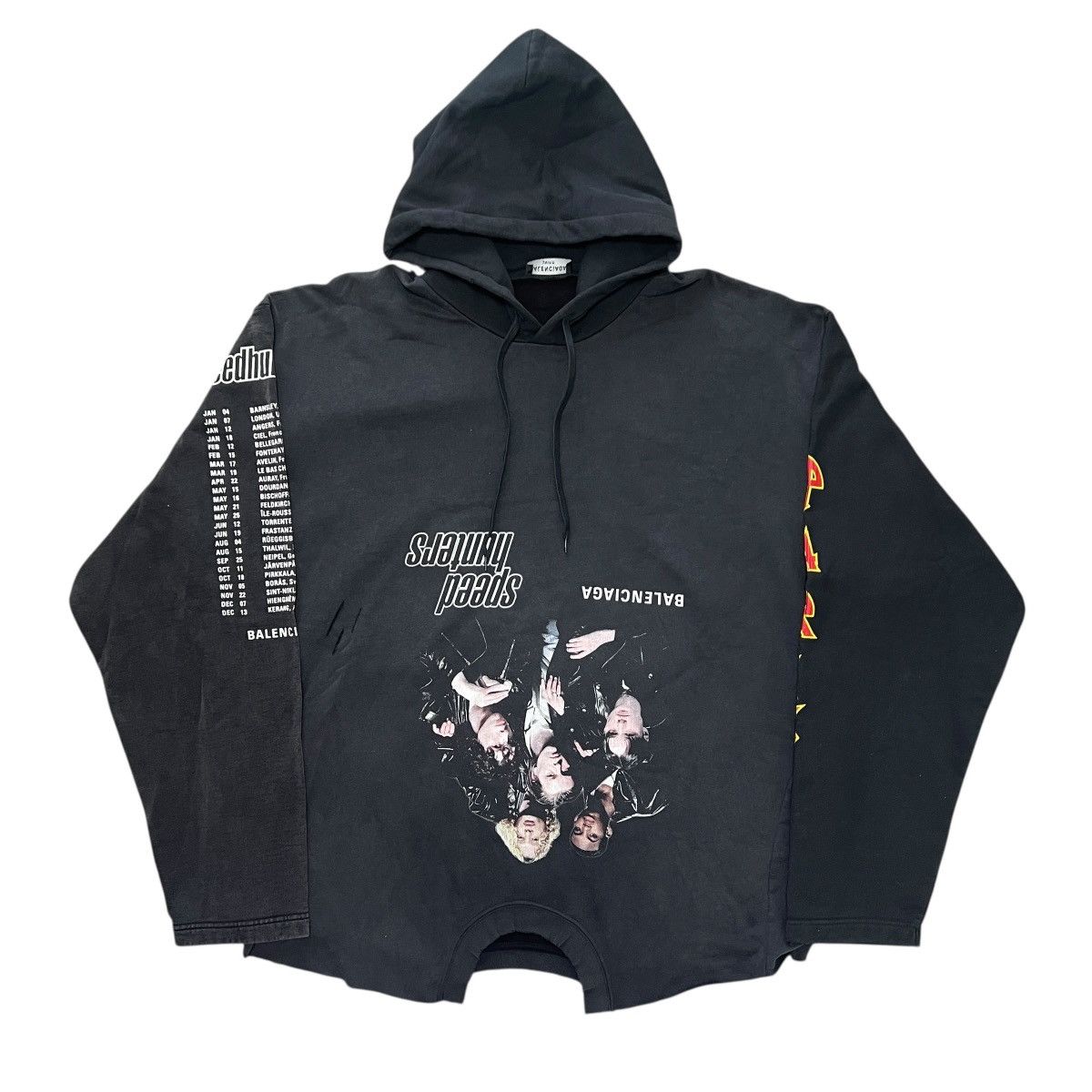 Balenciaga BALENCIAGA 2022AW Speed Hunters Upside Down Hoodie Size US L / EU 52-54 / 3 - 1 Thumbnail
