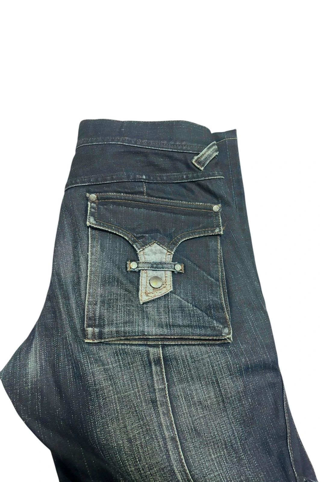 Nicole Club Nicole Club blue claw mark detailed multi pocket denim jeans Size US 29 - 6 Thumbnail
