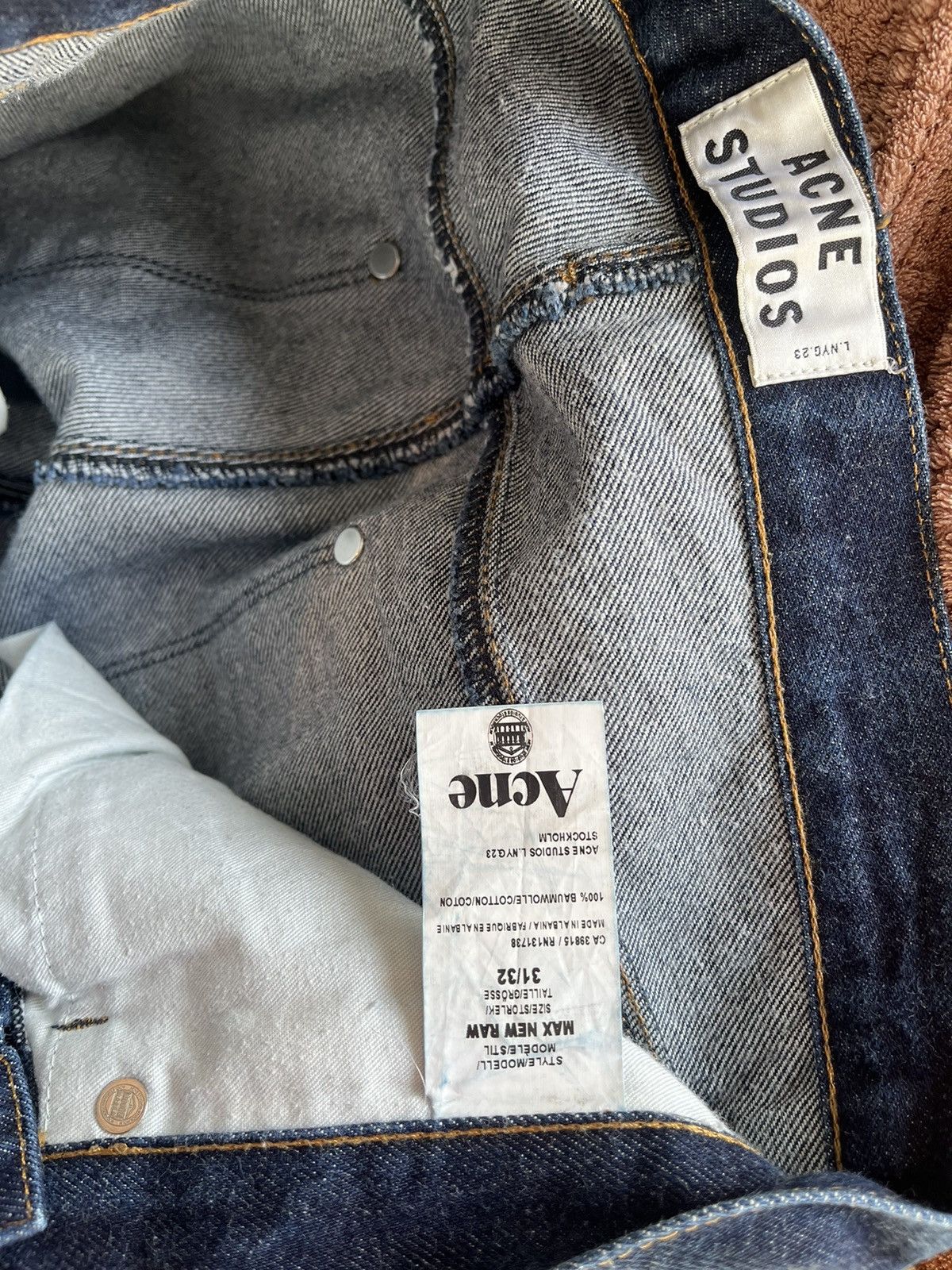 Acne Studios Acne Studios Max new raw Size US 31 - 4 Thumbnail