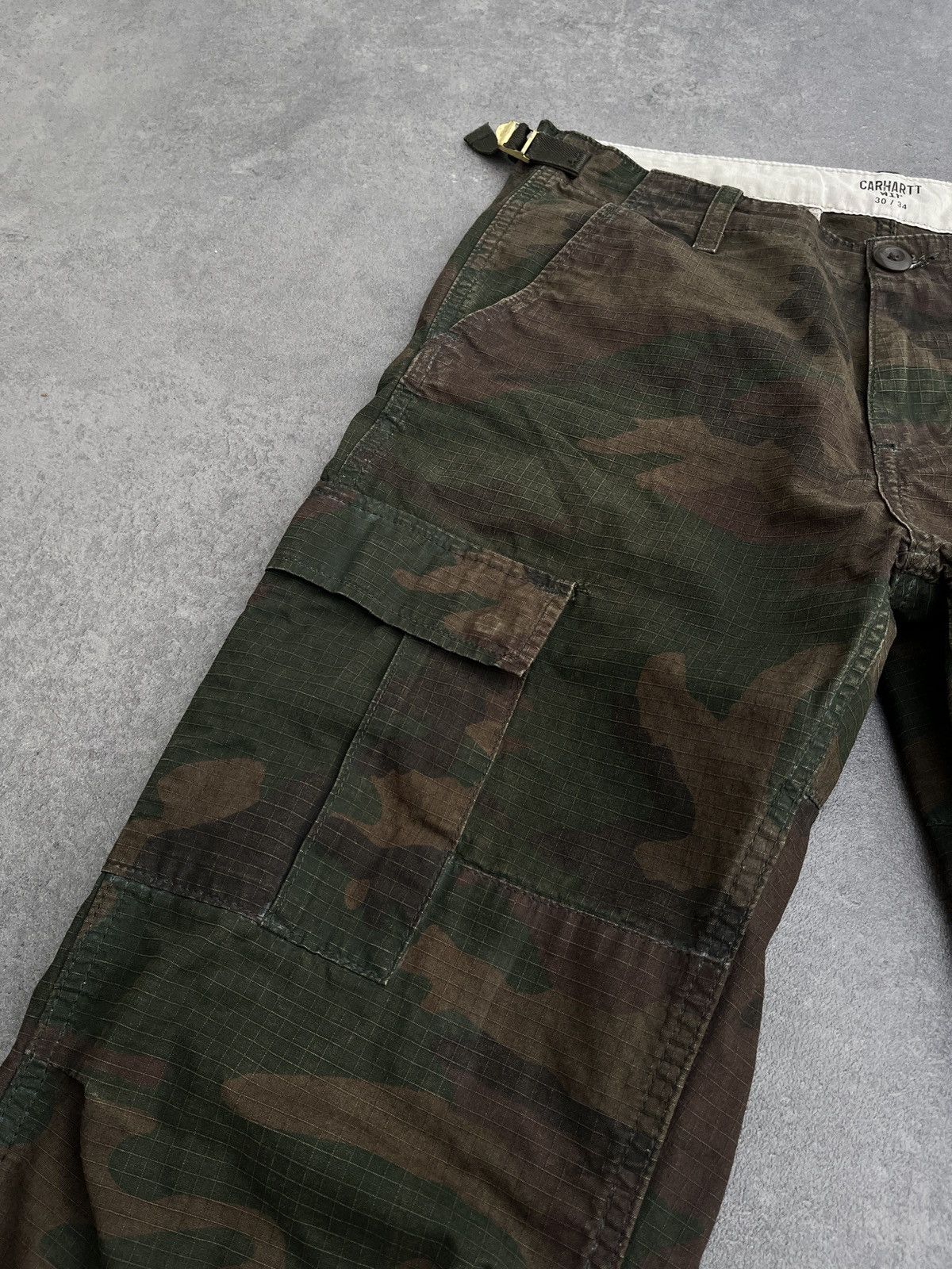 Carhartt × Carhartt Wip Vintage CARHARTT WIP Aviation Cargo Pants Size US 30 / EU 46 - 12 Thumbnail