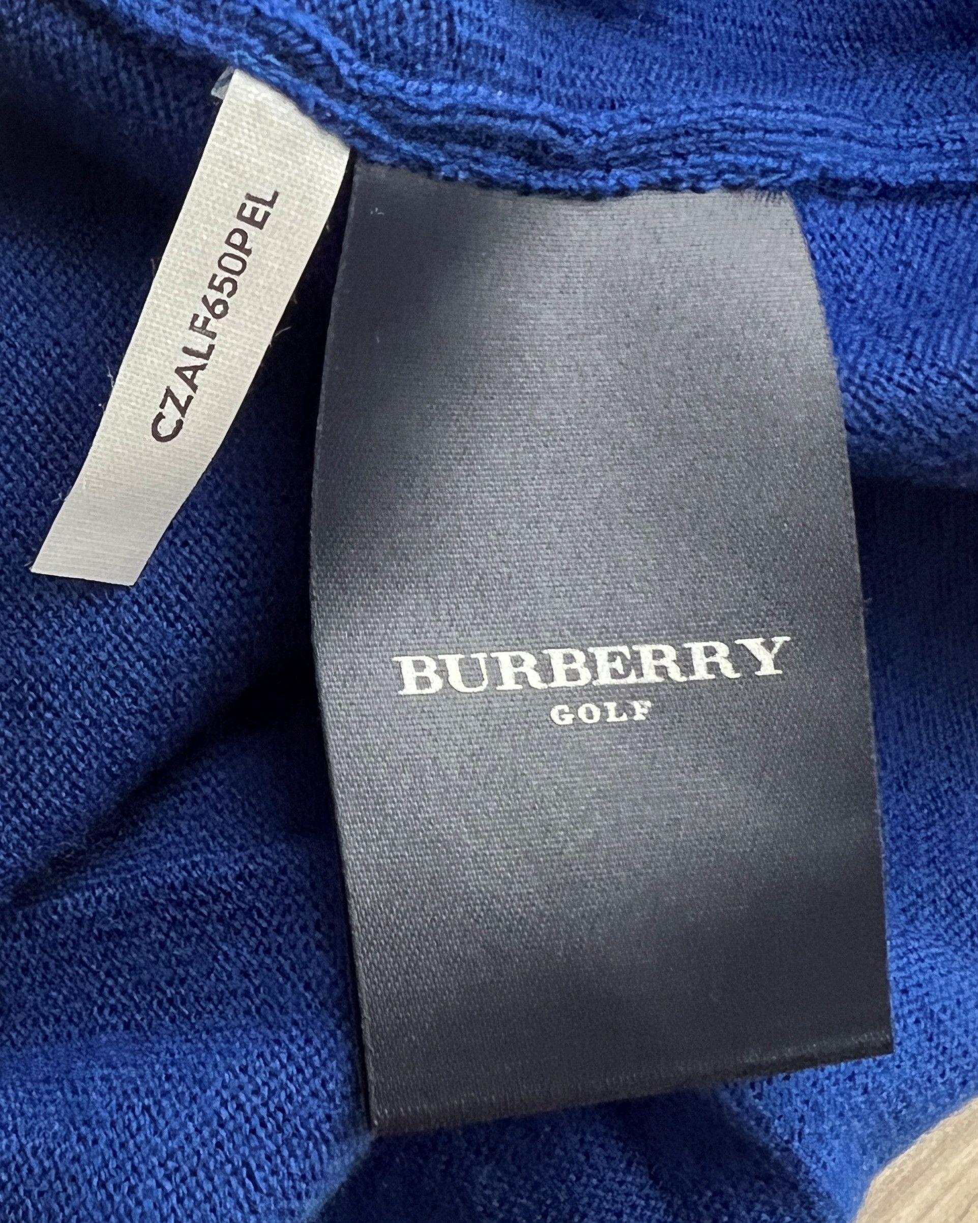 Burberry BURBERRY GOLF EXTRA FINE MERINO WOOL VEST WAISTCOAT Size US L / EU 52-54 / 3 - 6 Thumbnail