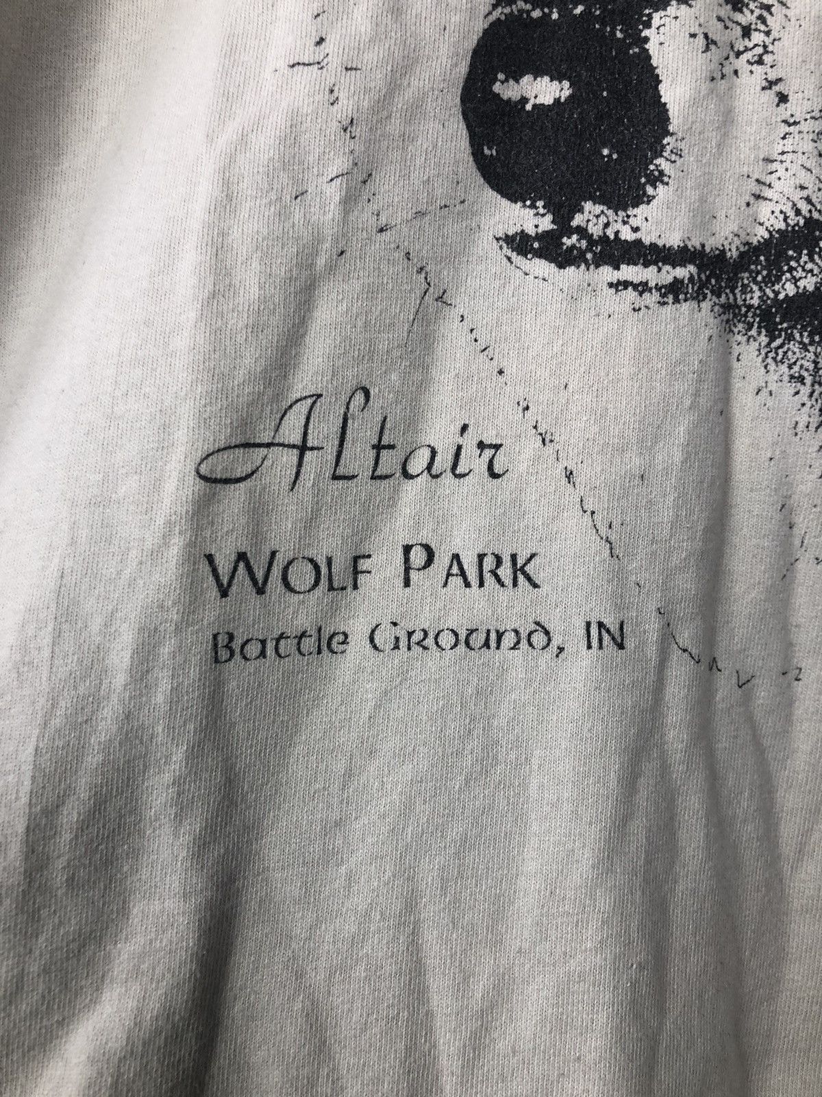 Vintage Vintage Rare 1994 T shirt Work Park Battle Ground Jill Moore Size US L / EU 52-54 / 3 - 3 Thumbnail