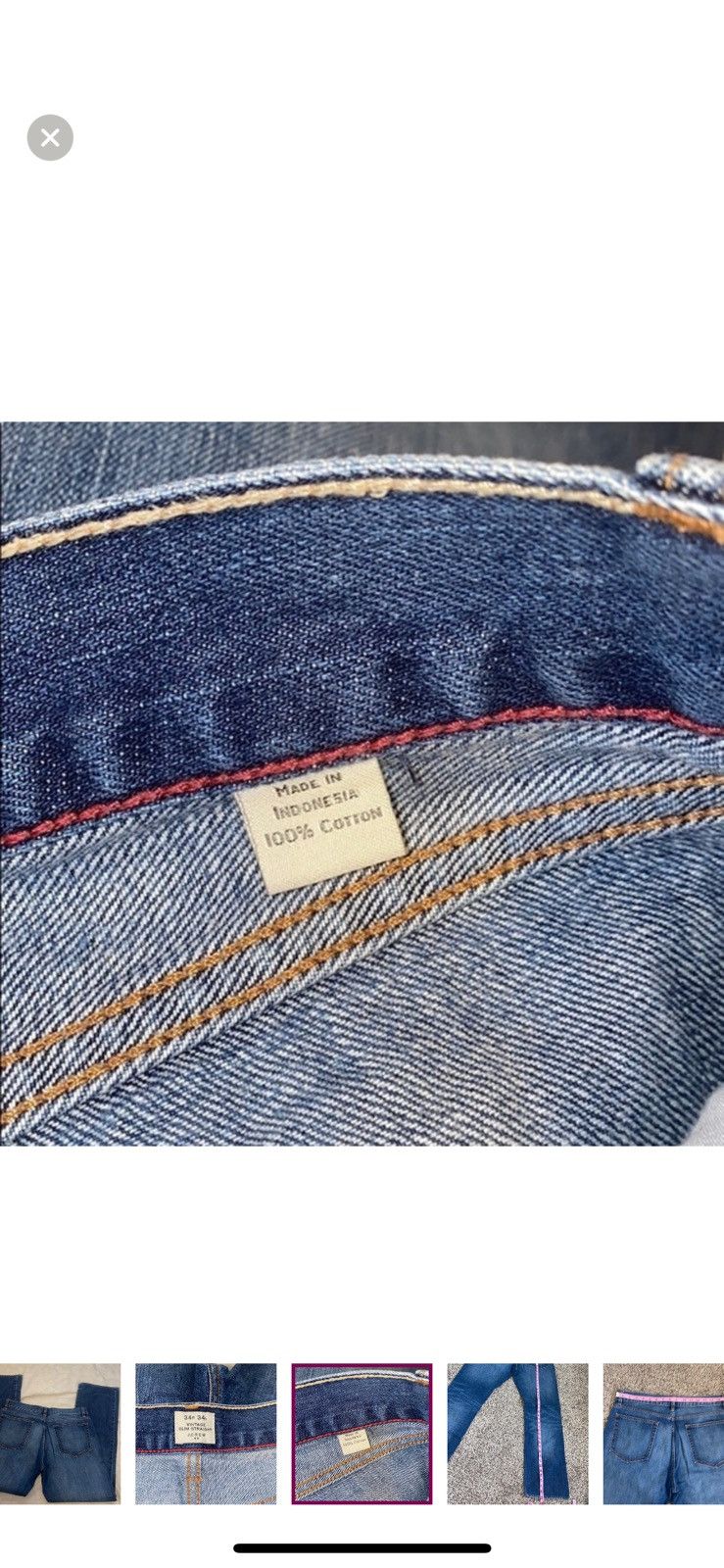 J.Crew J. Crew vintage slim straight jeans size 34 Size US 34 / EU 50 - 5 Thumbnail