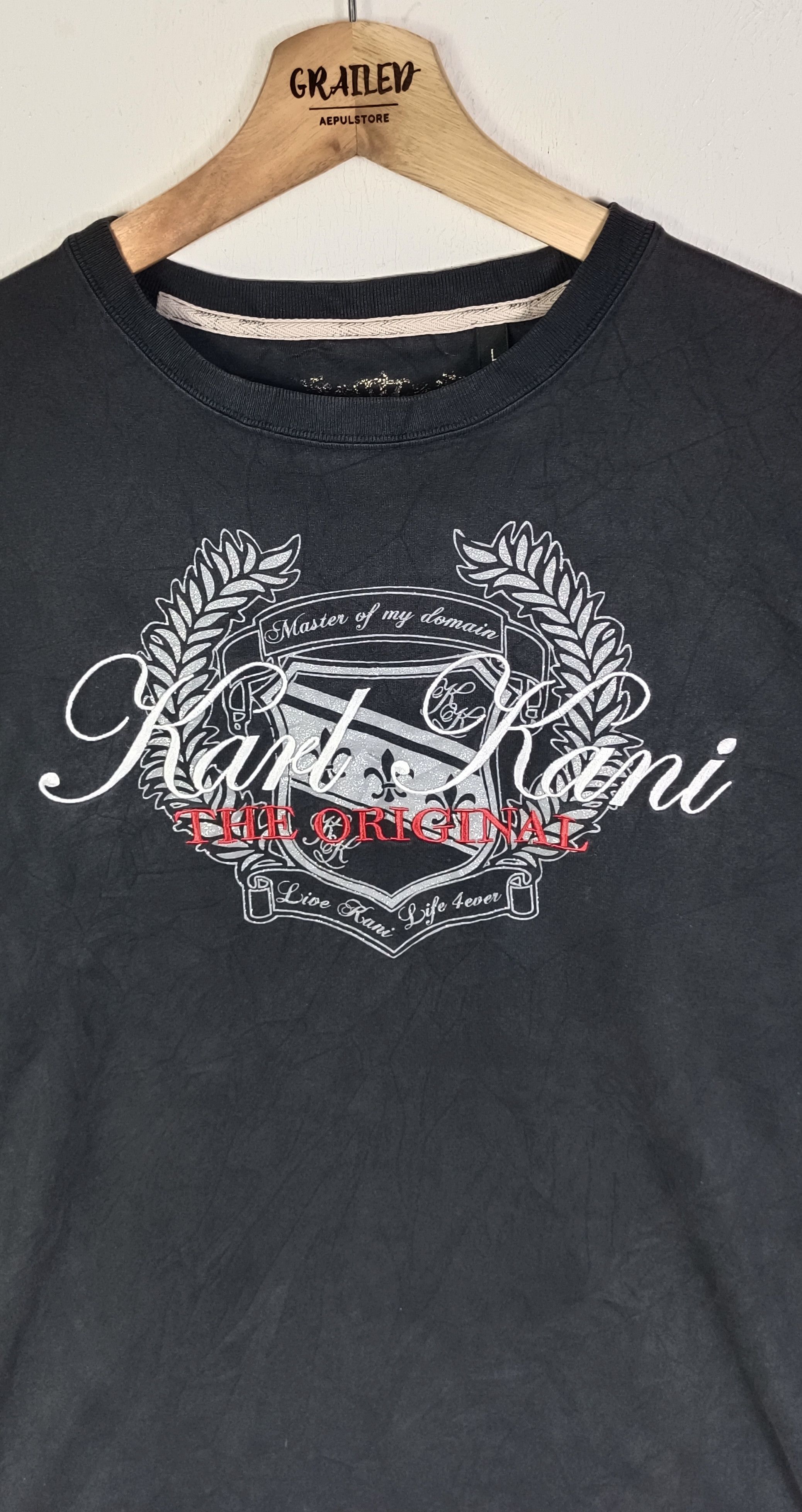 Japanese Brand × Karl Kani Karl Kani "Live Kani Life 4 Ever" Embroidered Logo Size US M / EU 48-50 / 2 - 4 Thumbnail