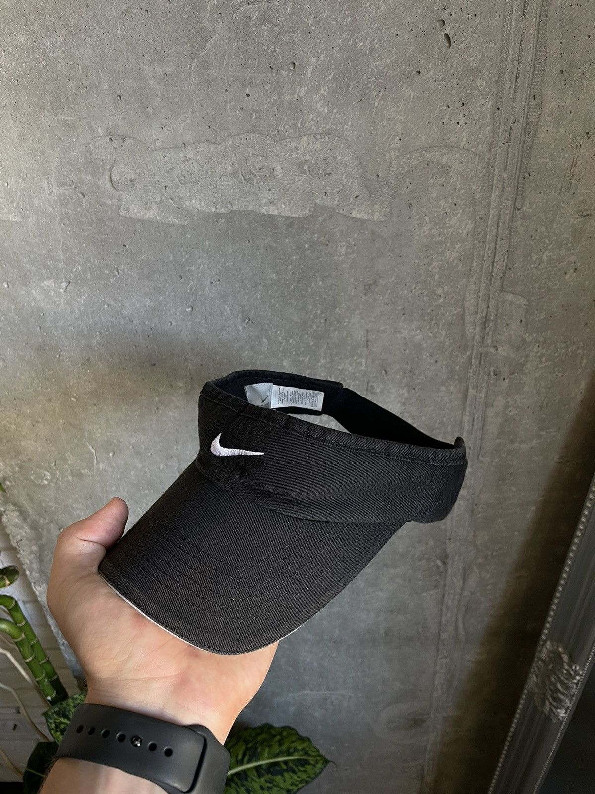 Nike ACG × Vintage Vintage Nike Visor Swoosh Drill Y2k Adult Hypebeast Size ONE SIZE - 1 Thumbnail