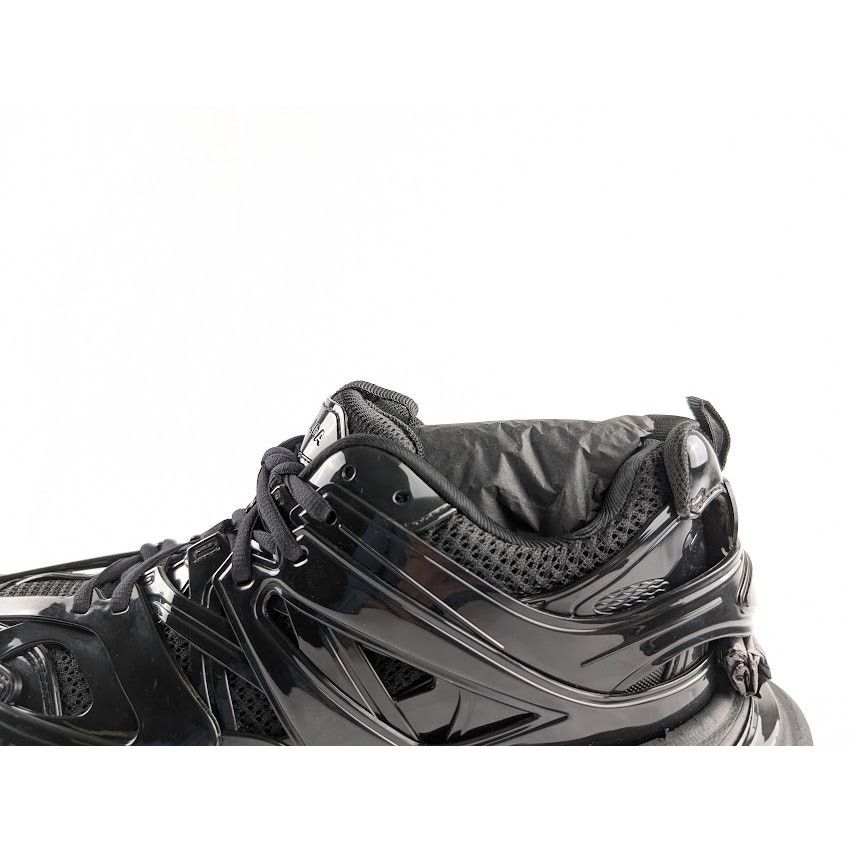 Balenciaga o1rshd1 Rubber Sole Track Sneaker in Black Size US 12 / EU 45 - 7 Thumbnail