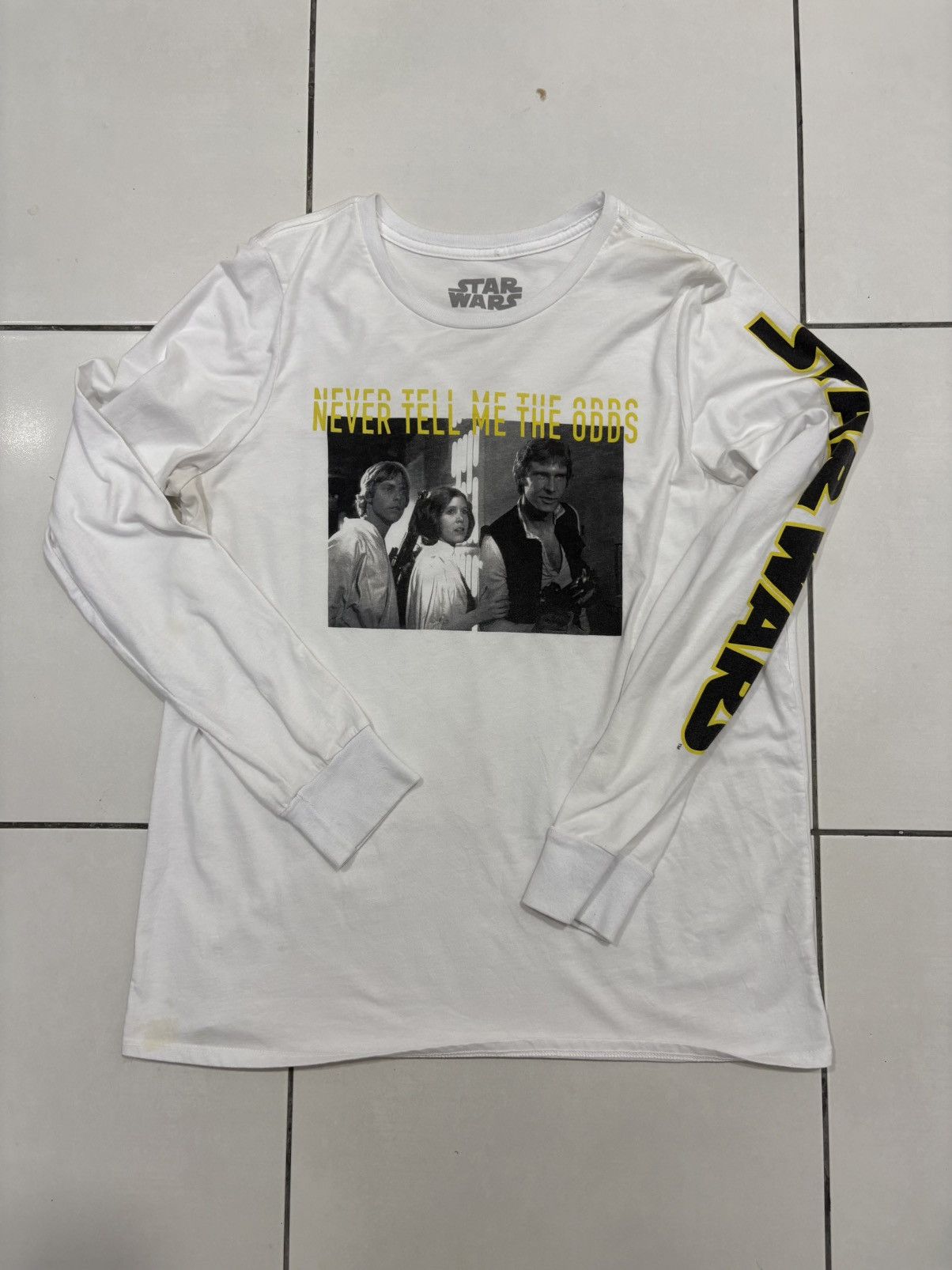 Star Wars Her Universe Star Wars Never Tell Me The Odds Girls T-Shirt Size L / US 10 / IT 46 - 2 Thumbnail