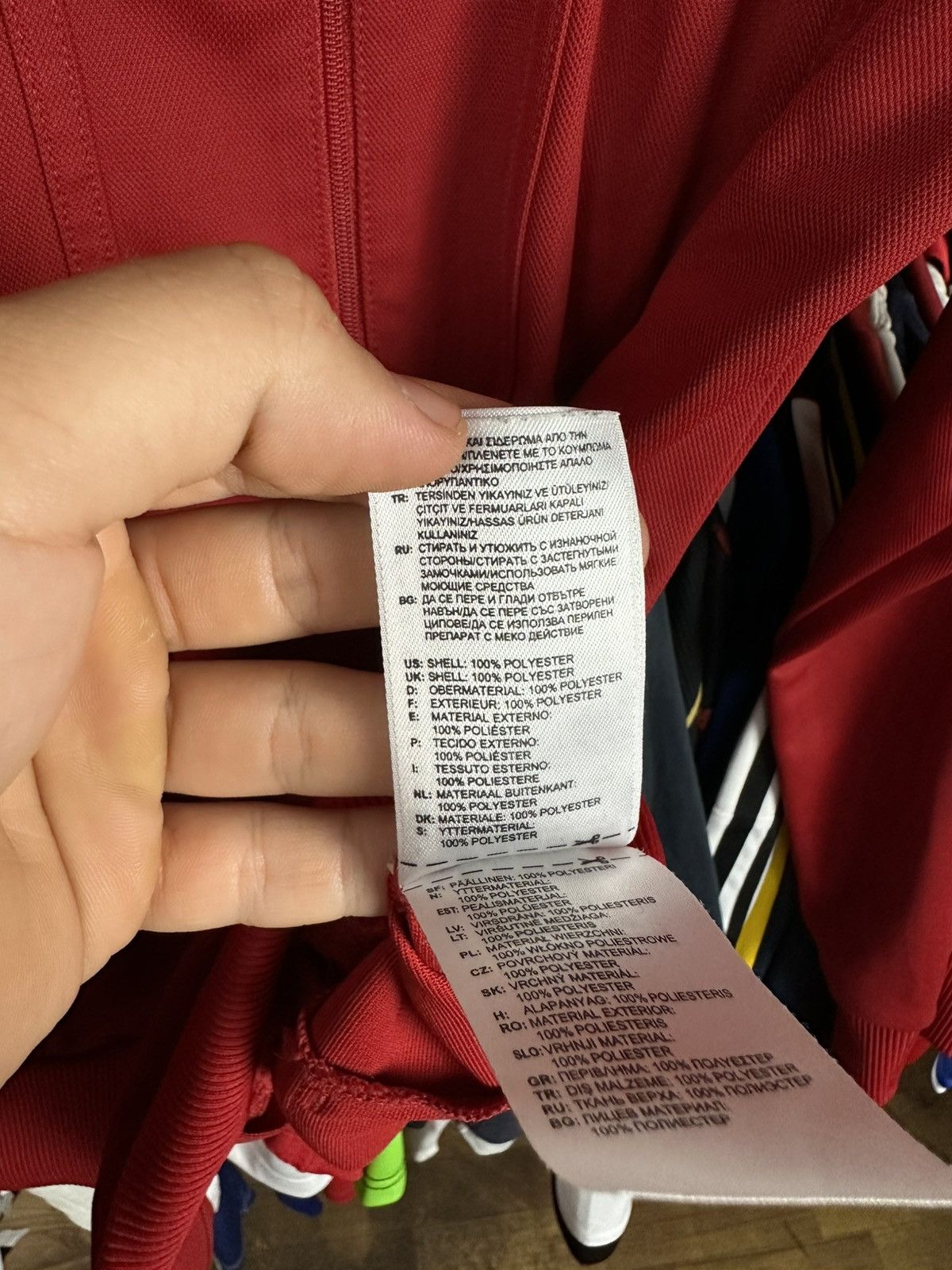 Adidas ADIDAS SPAIN 2012 2013 FOOTBALL SOCCER TRACK TOP JACKET Size US S / EU 44-46 / 1 - 9 Thumbnail