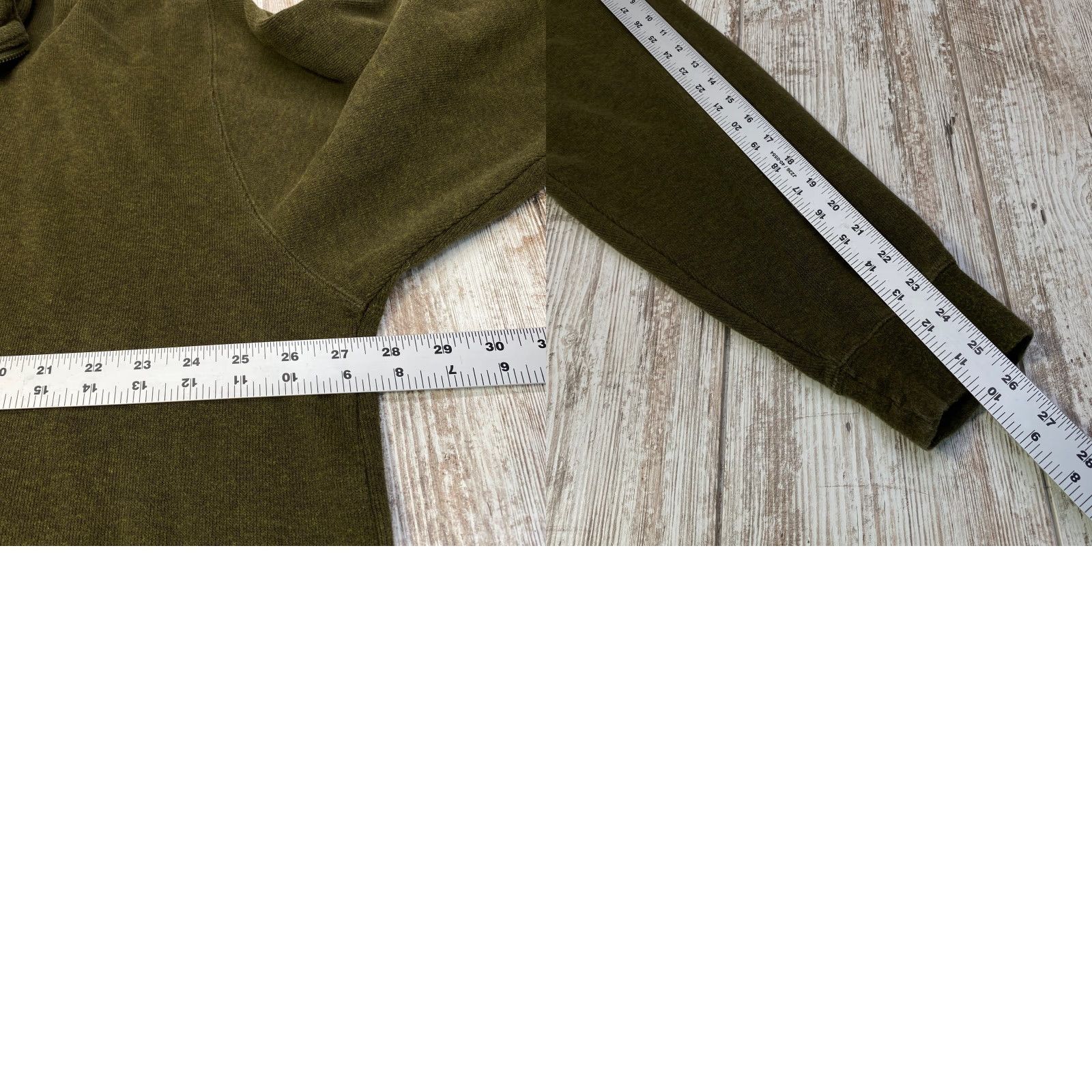 Orvis ORVIS 1/4 Zip Pullover Sweater Men's 2XL Long Sleeve Olive 100% Cotton 7279 Size US XXL / EU 58 / 5 - 8 Thumbnail