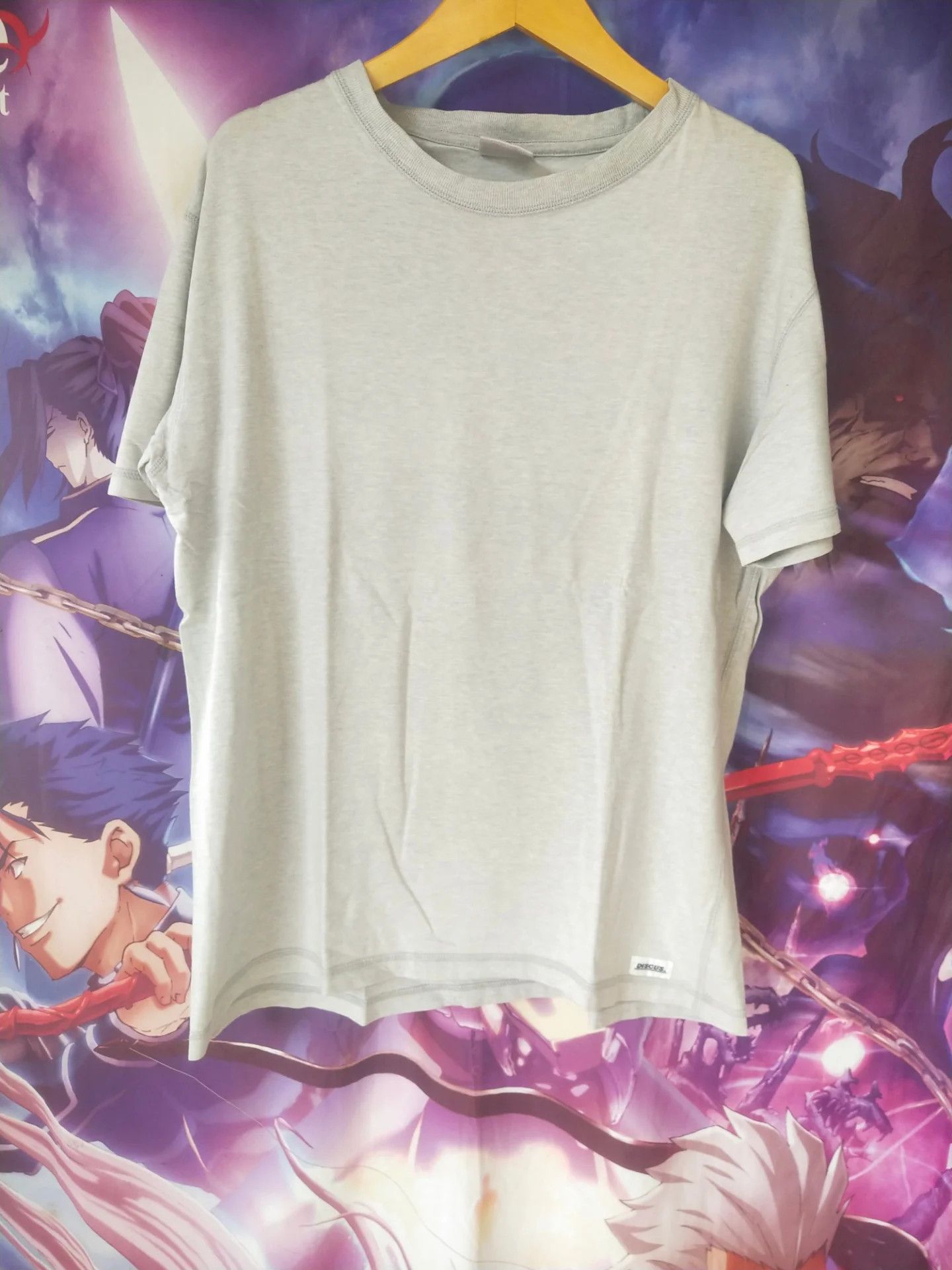 Japanese Brand Vintage Discuss Athletic Grey Tees Size US L / EU 52-54 / 3 - 1 Thumbnail