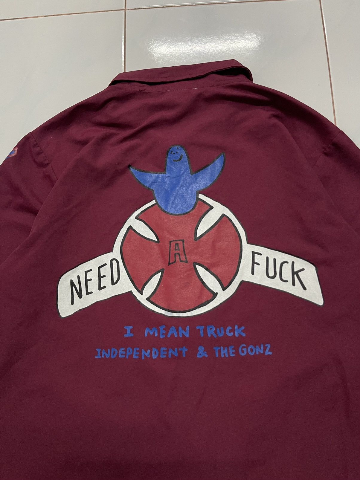 Independent Truck Co. 2000s INDEPENDENT X MARK GONZALEZ COACH JACKET RARE DESIGN Size US S / EU 44-46 / 1 - 20 Thumbnail