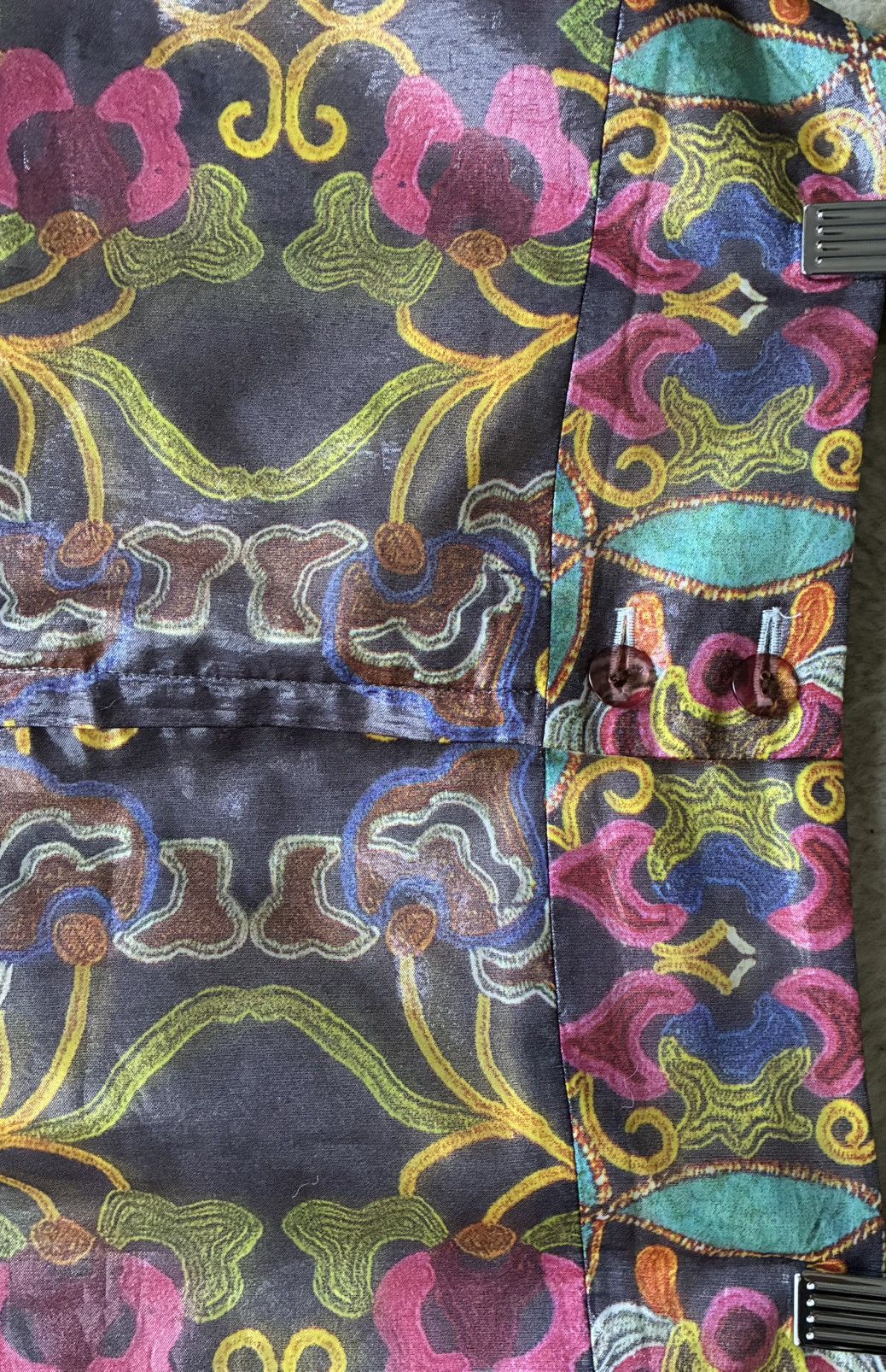 Issey Miyake Issey Miyake Archive SS2001 Runway Iridescent Jacquard Skirt Size 27" / US 4 / IT 40 - 5 Thumbnail