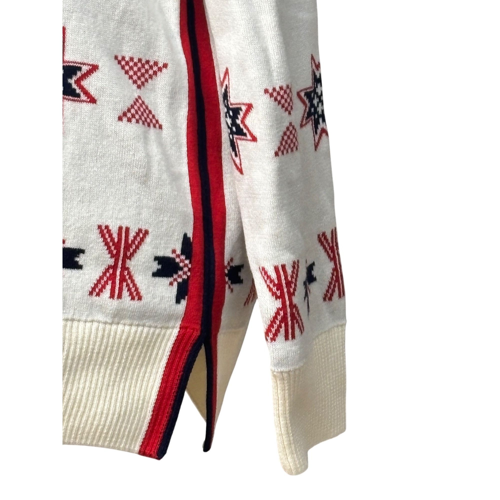 Other Charter Club Mock-Neck Snowflake Sweater, Ivory Combo, M Size M / US 6-8 / IT 42-44 - 8 Thumbnail