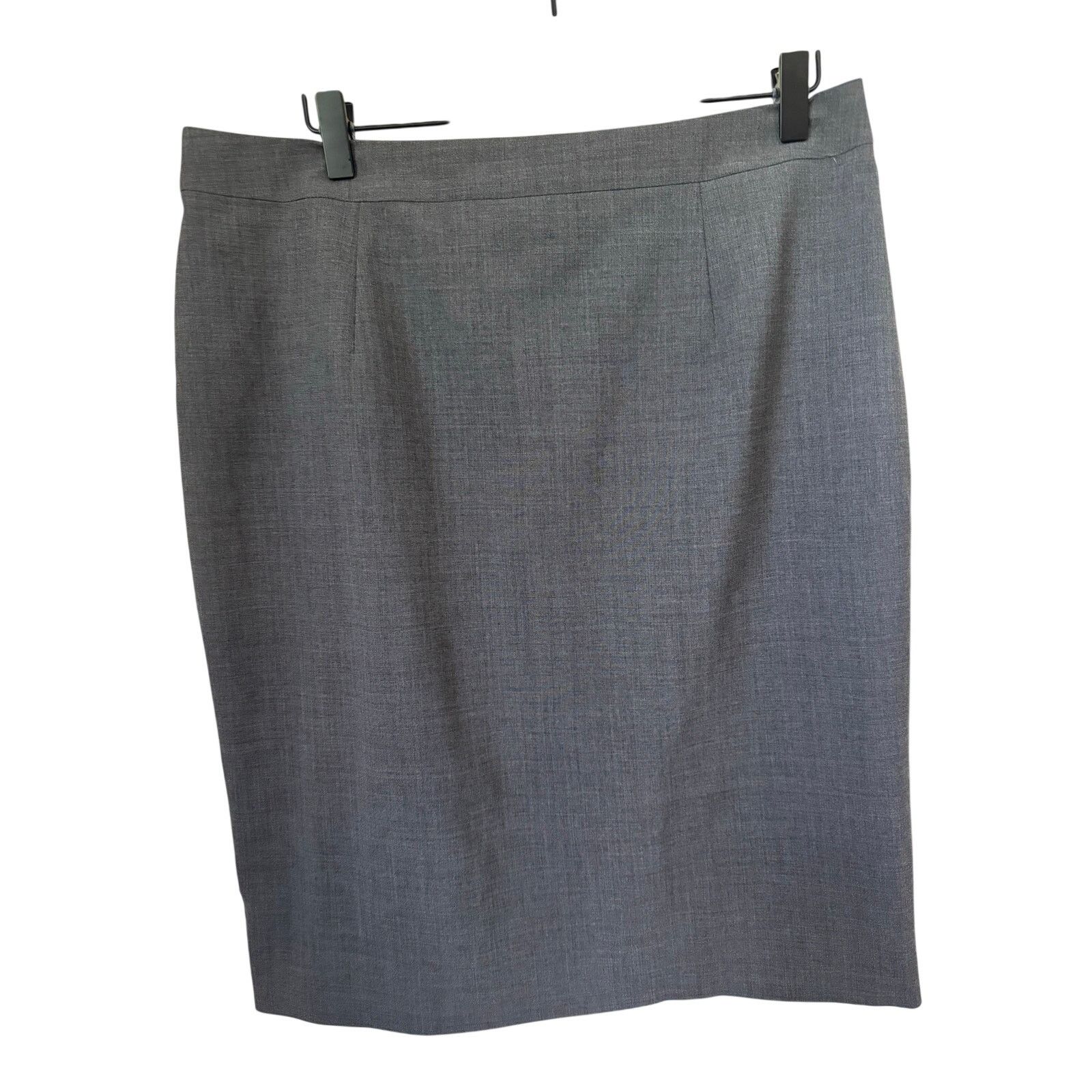 Brooks Brothers Brooks Brothers 346 Tollegno 1900 Wool Pencil Skirt Size 12 Size 34" / US 12 / IT 48 - 1 Thumbnail
