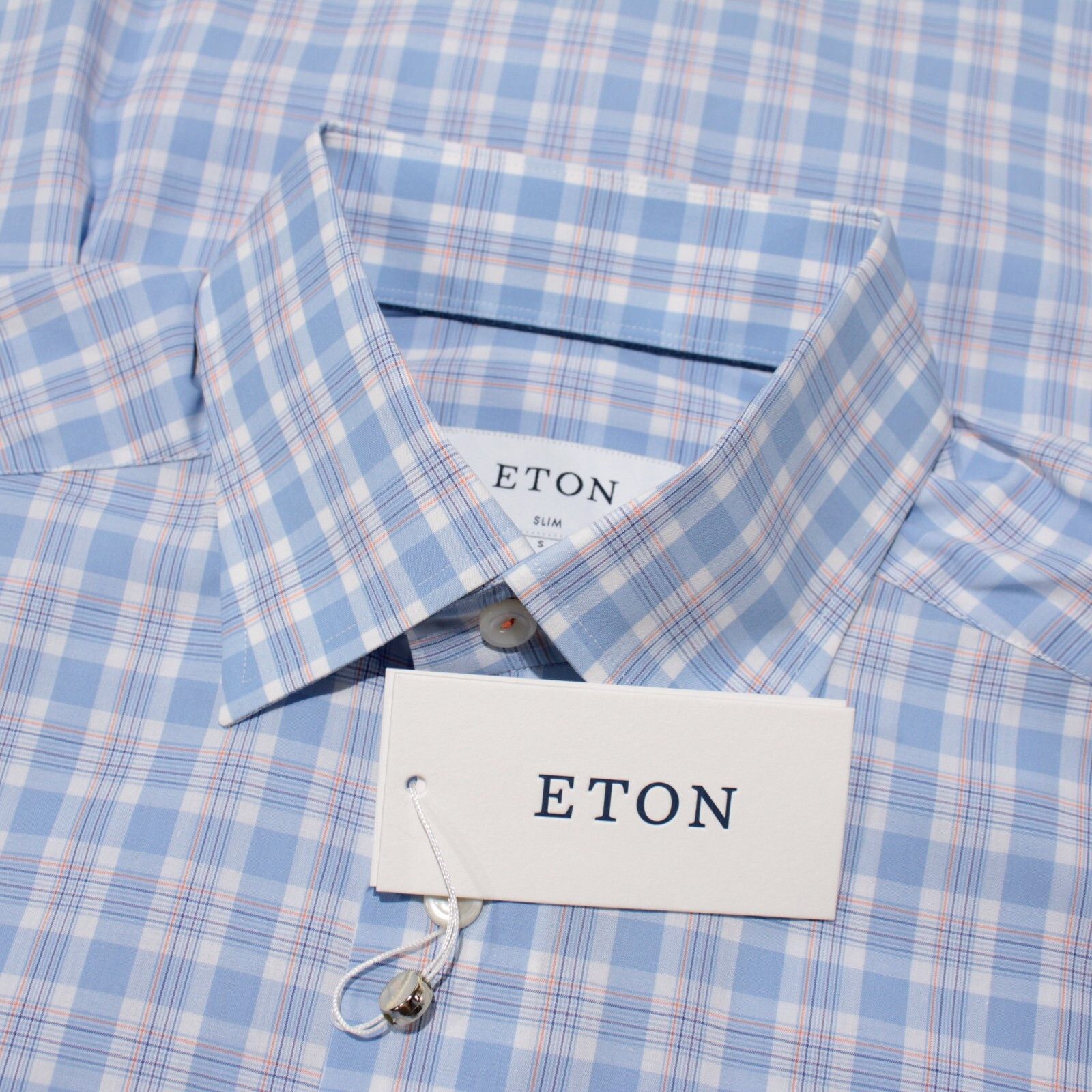 Eton Eton New with tags Shirt Size S US In Blue Size US S / EU 44-46 / 1 - 1 Thumbnail