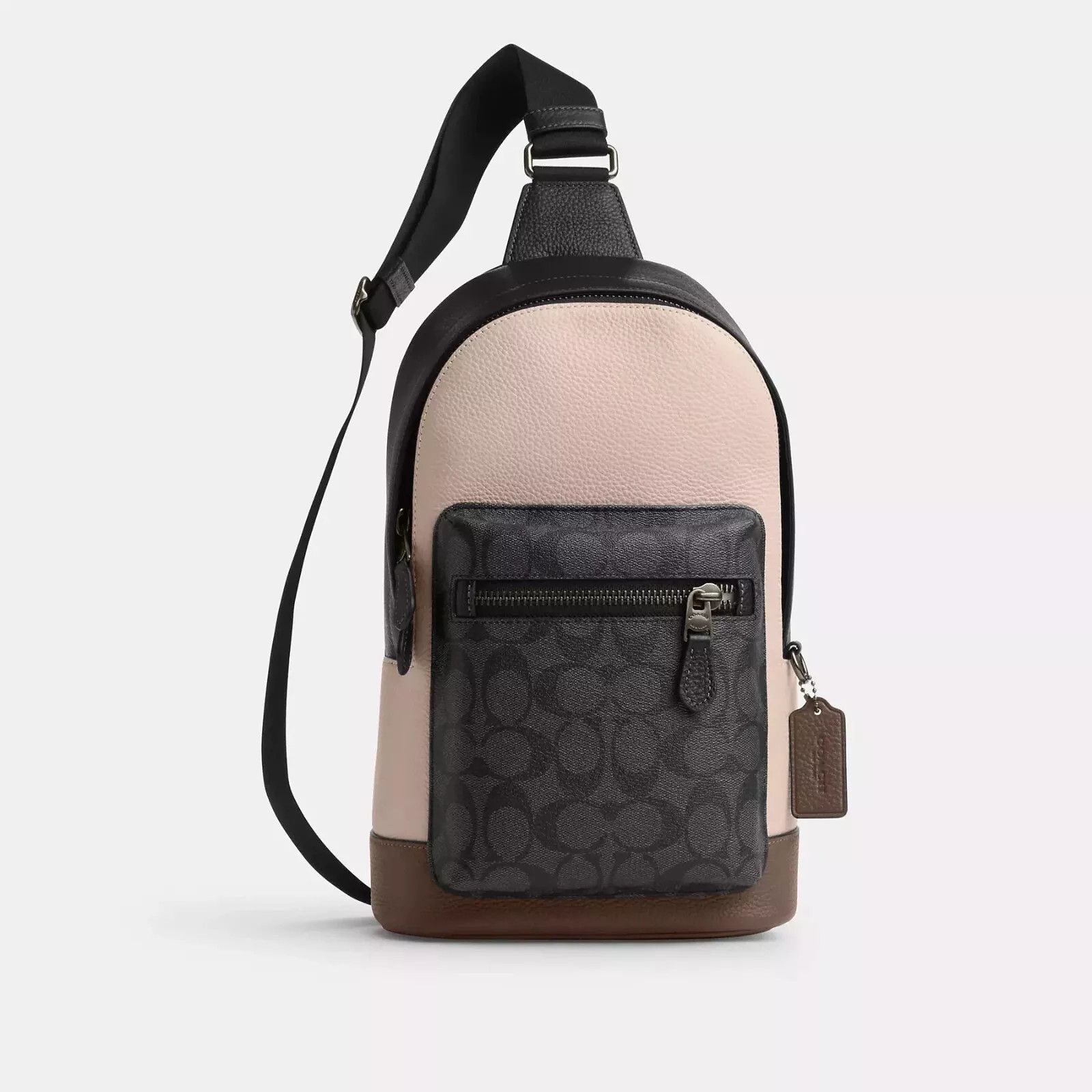 Coach Coach CT814 West Pack In Colorblock Signature Canvas Size ONE SIZE - 1 Thumbnail