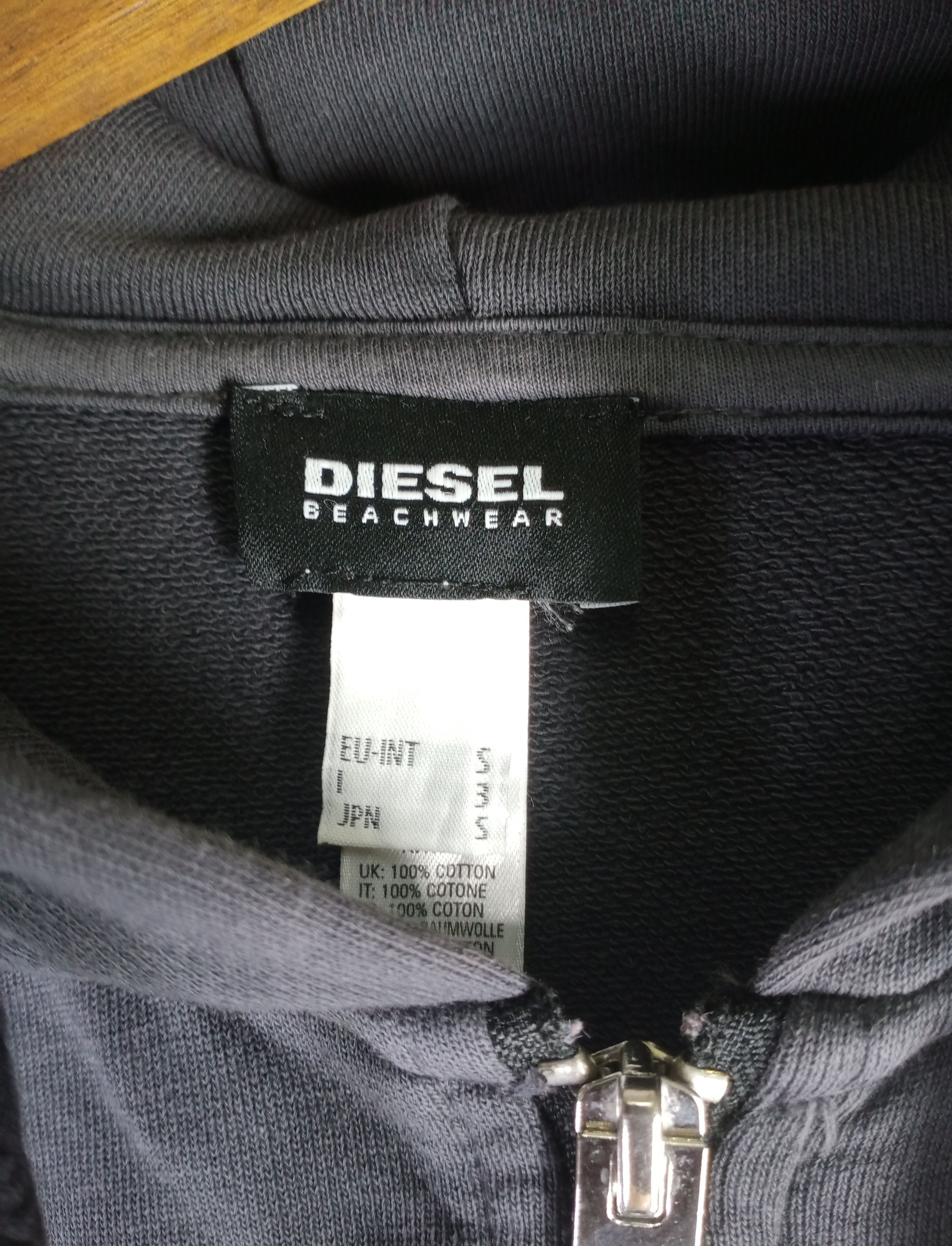 Diesel Diesel Anti Freeze Zipper Hoodie Like Hysteric Glamour Size US S / EU 44-46 / 1 - 8 Thumbnail