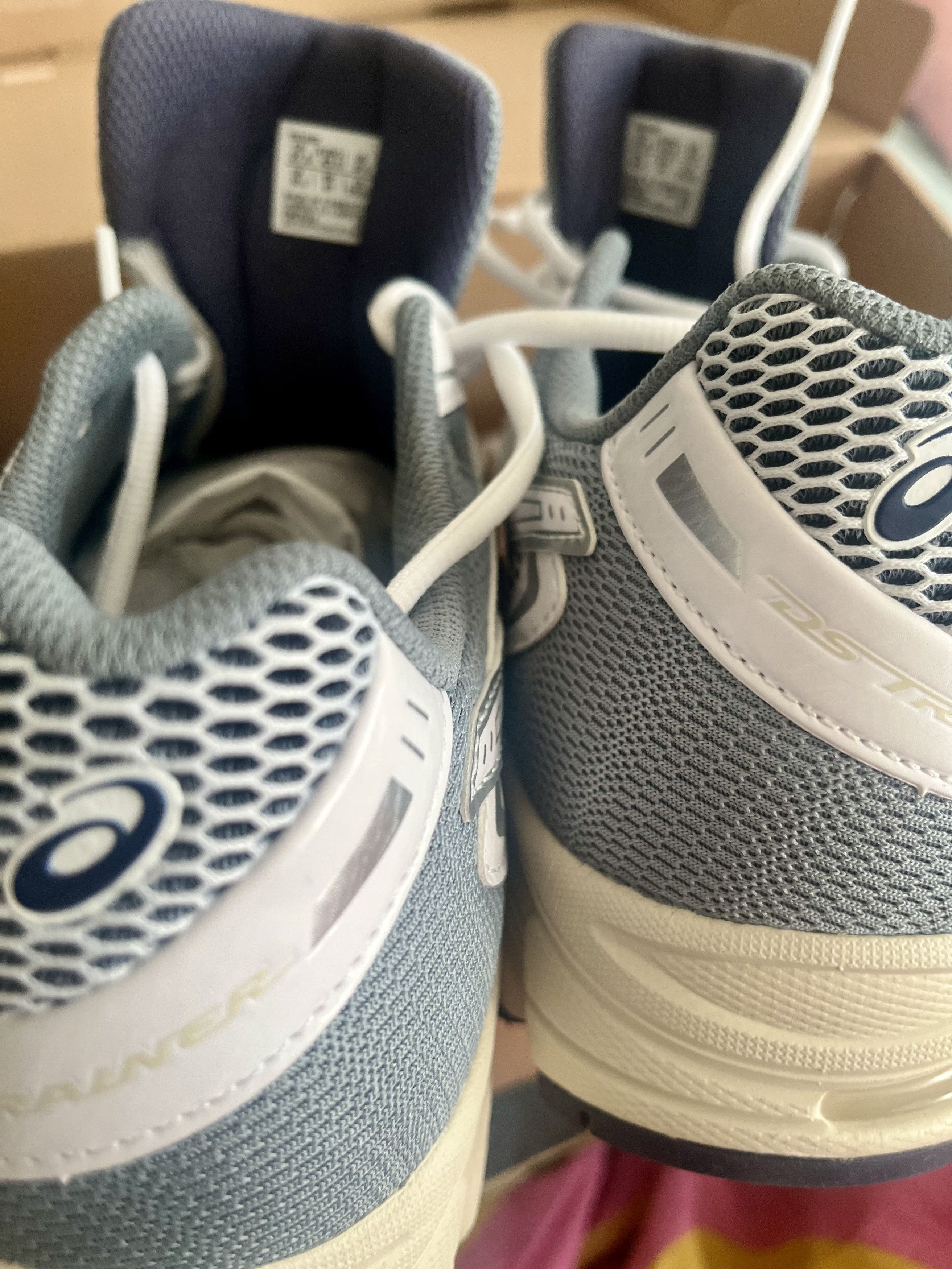 Asics gel ds trainer 14 white pure silver 43 1/2 retro running Size US 9.5 / EU 42-43 - 11 Thumbnail
