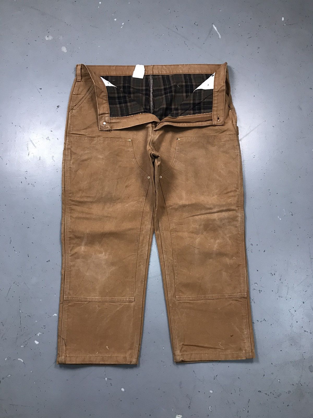 Carhartt Vintage Carhartt blanket line double knee denim Size US 42 / EU 58 - 1 Thumbnail