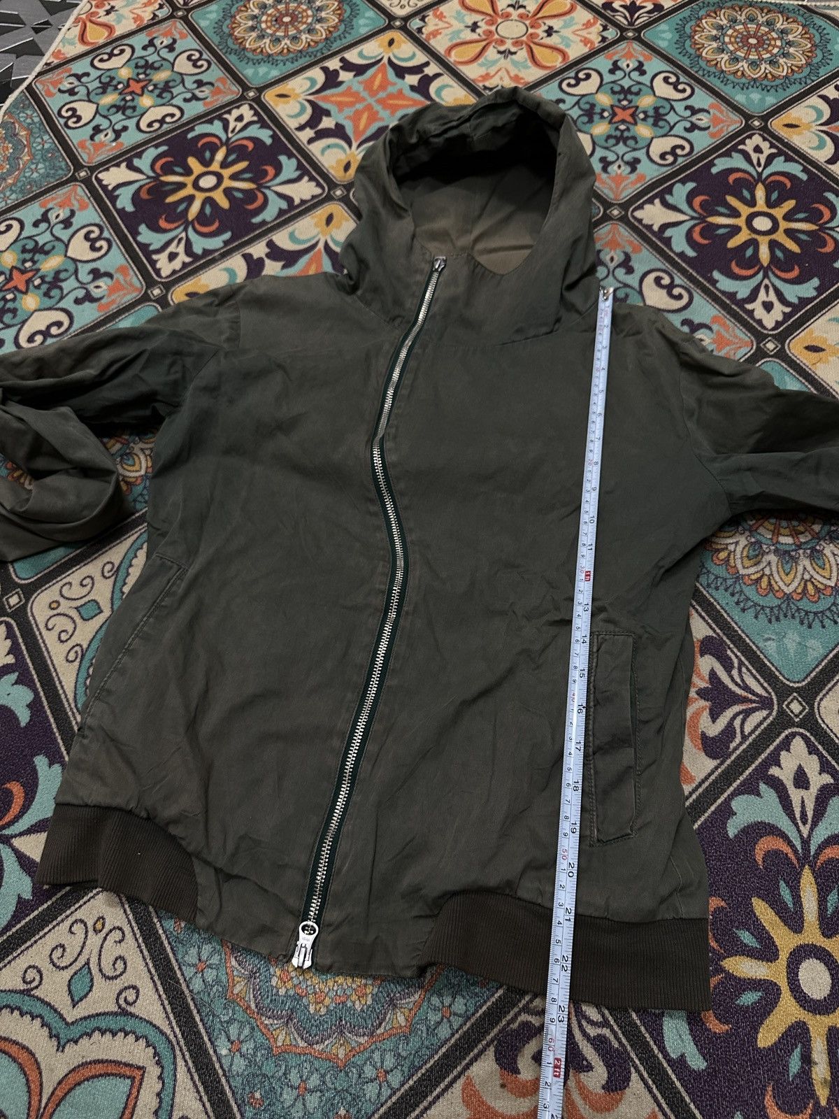 Le Grande Bleu (L.G.B.) Harlem Rouge Japanese Brand Asymmetrical Zipper Jacket Hood Size US M / EU 48-50 / 2 - 20 Thumbnail