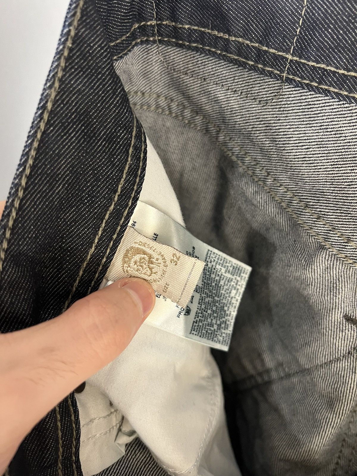 Diesel VINTAGE DIESEL INDUSTRY DENIM DIVISION JEANS CASUAL Y2K 90s Size US 32 / EU 48 - 17 Thumbnail