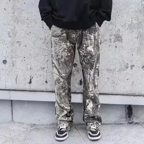 Japanese Brand × Vintage BLACK FRIDAY SALE Mixed Camo Print Cargo Straight Leg Size US 34 / EU 50 - 3 Thumbnail