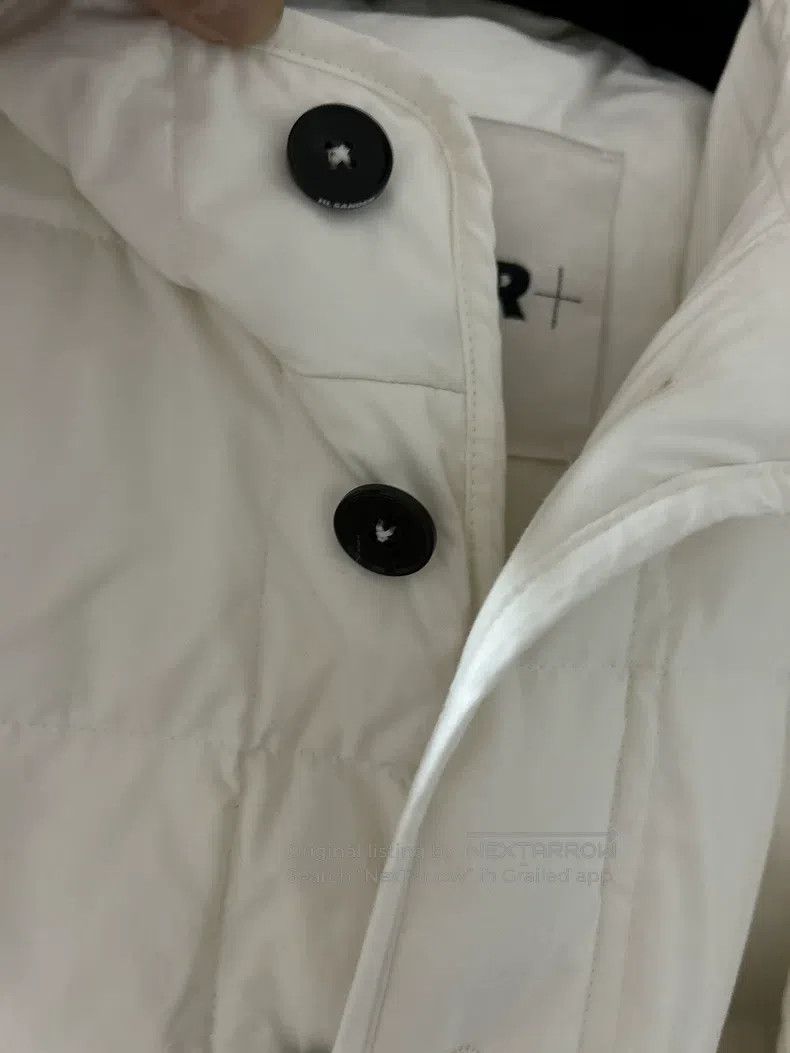 Jil Sander Jil Sander size 36 Long white down jacket with hood Size M / US 6-8 / IT 42-44 - 2 Thumbnail