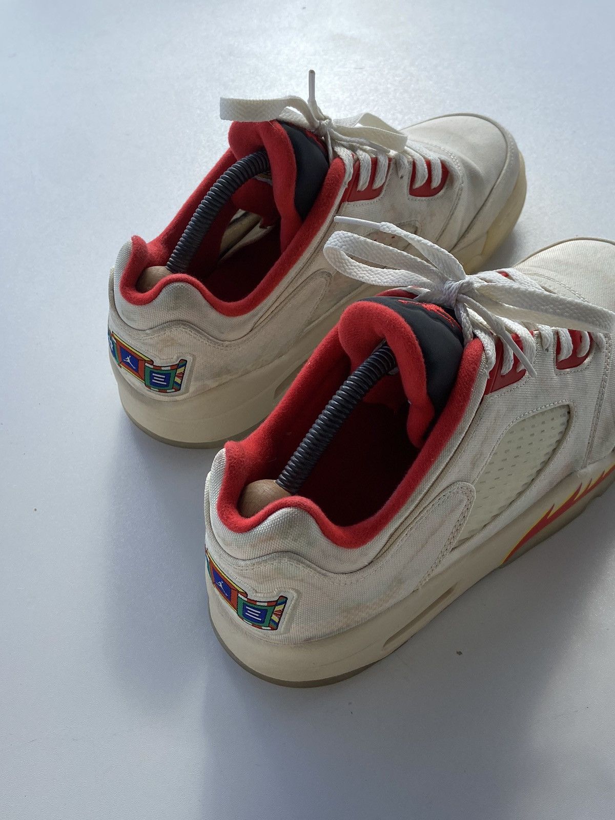 Jordan Brand Air Jordan 5 Retro Low Beige DD2240-100 Size US 9.5 / EU 42-43 - 9 Thumbnail