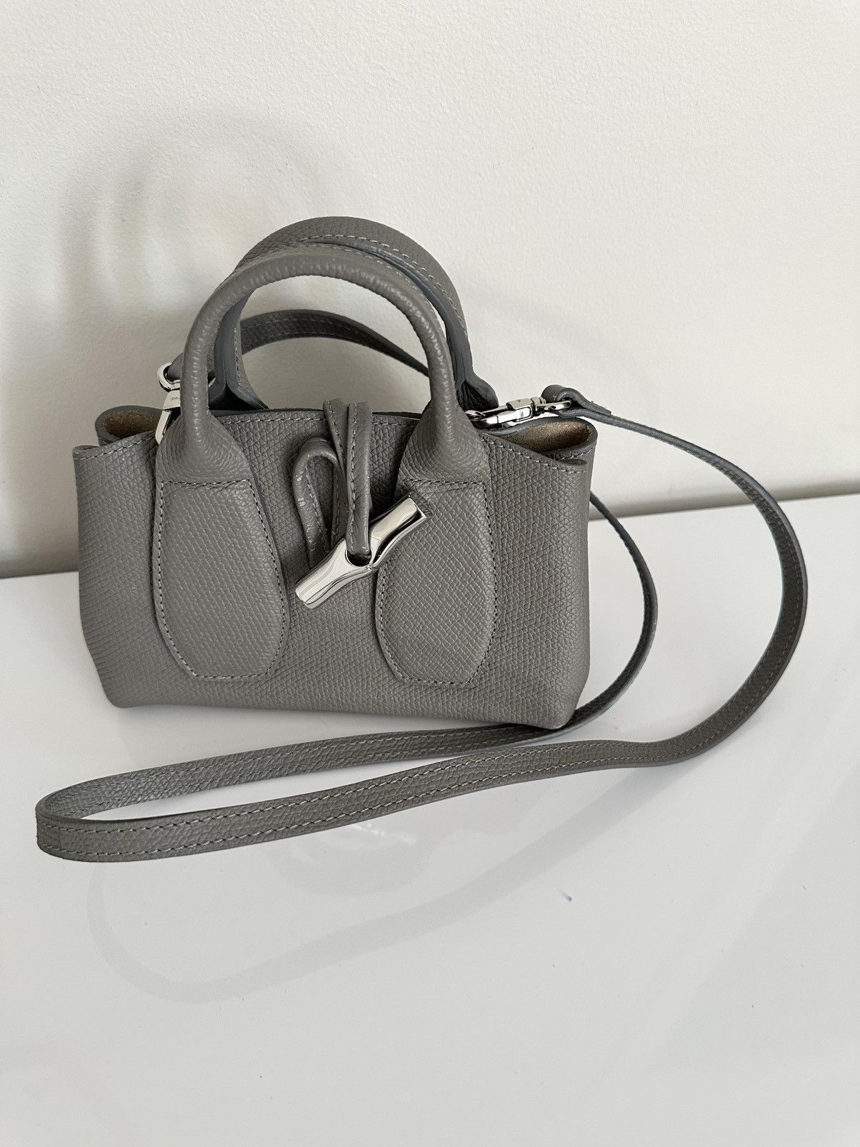 Longchamp Longchamp XS Roseau top handle Bag Size ONE SIZE - 3 Thumbnail