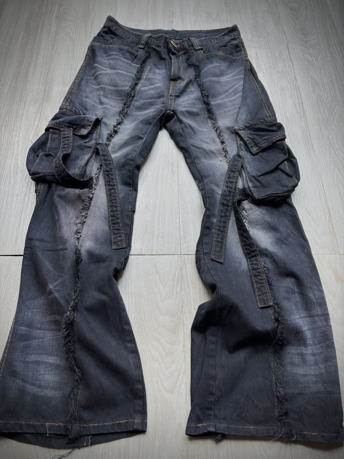 If Six Was Nine × PPFM PPFM Bondage Cargo Pants | Grailed
