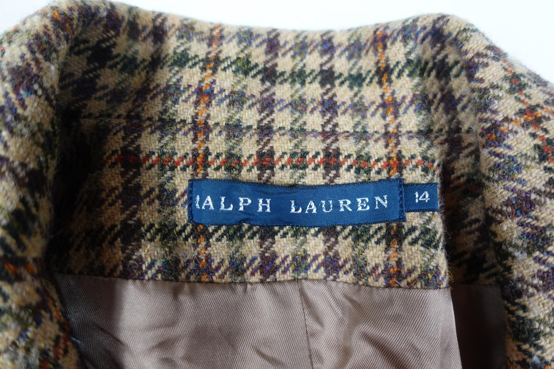 Ralph Lauren Blue Label Ralph Lauren Blue Label Blazer Jacket Coat Tweed Wool 14 Size XL / US 12-14 / IT 48-50 - 3 Thumbnail