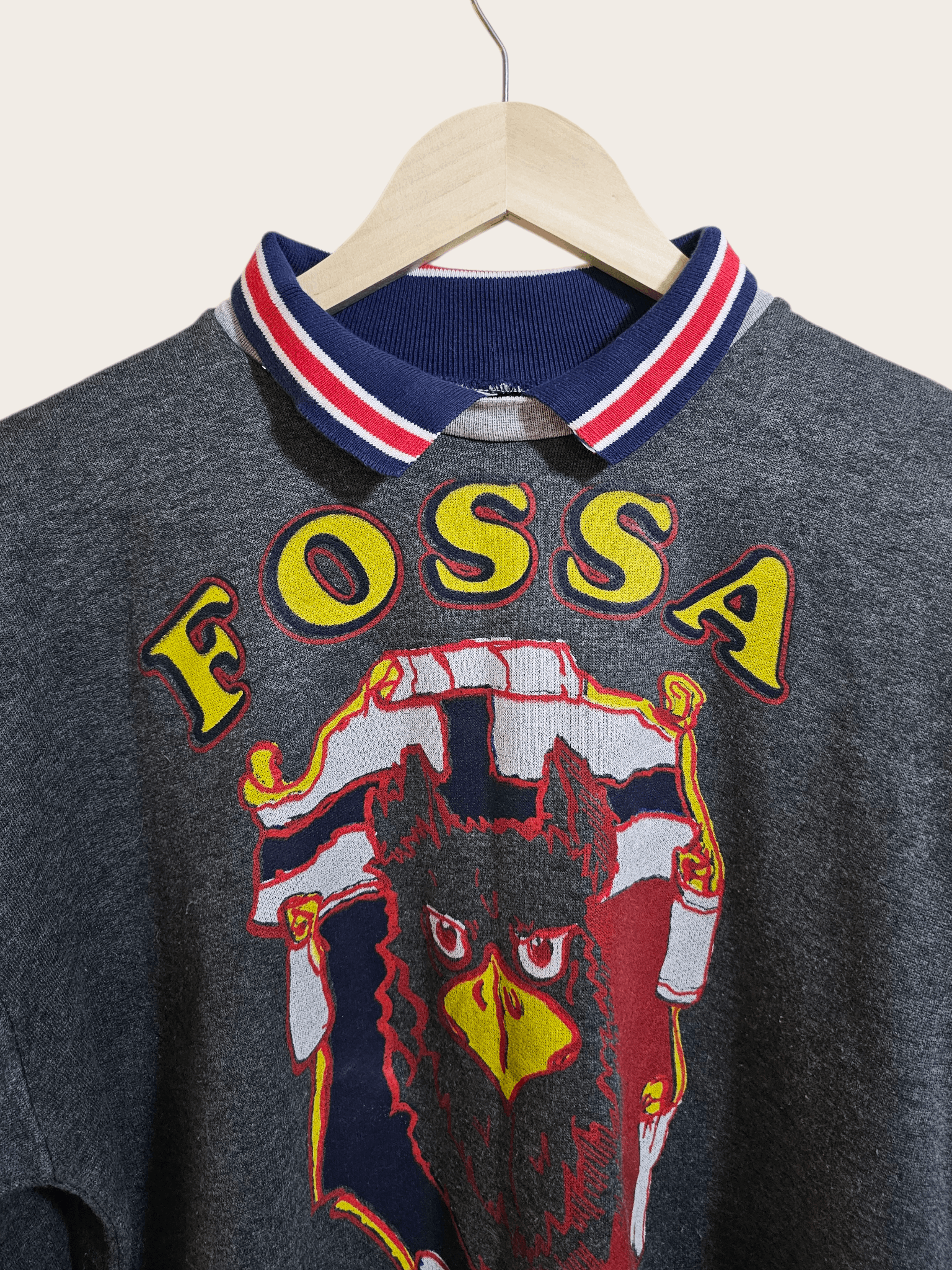 Vintage Fossa Dai Grifoni Genoa Ultras 90's Sweatshirt Size US M / EU 48-50 / 2 - 3 Thumbnail