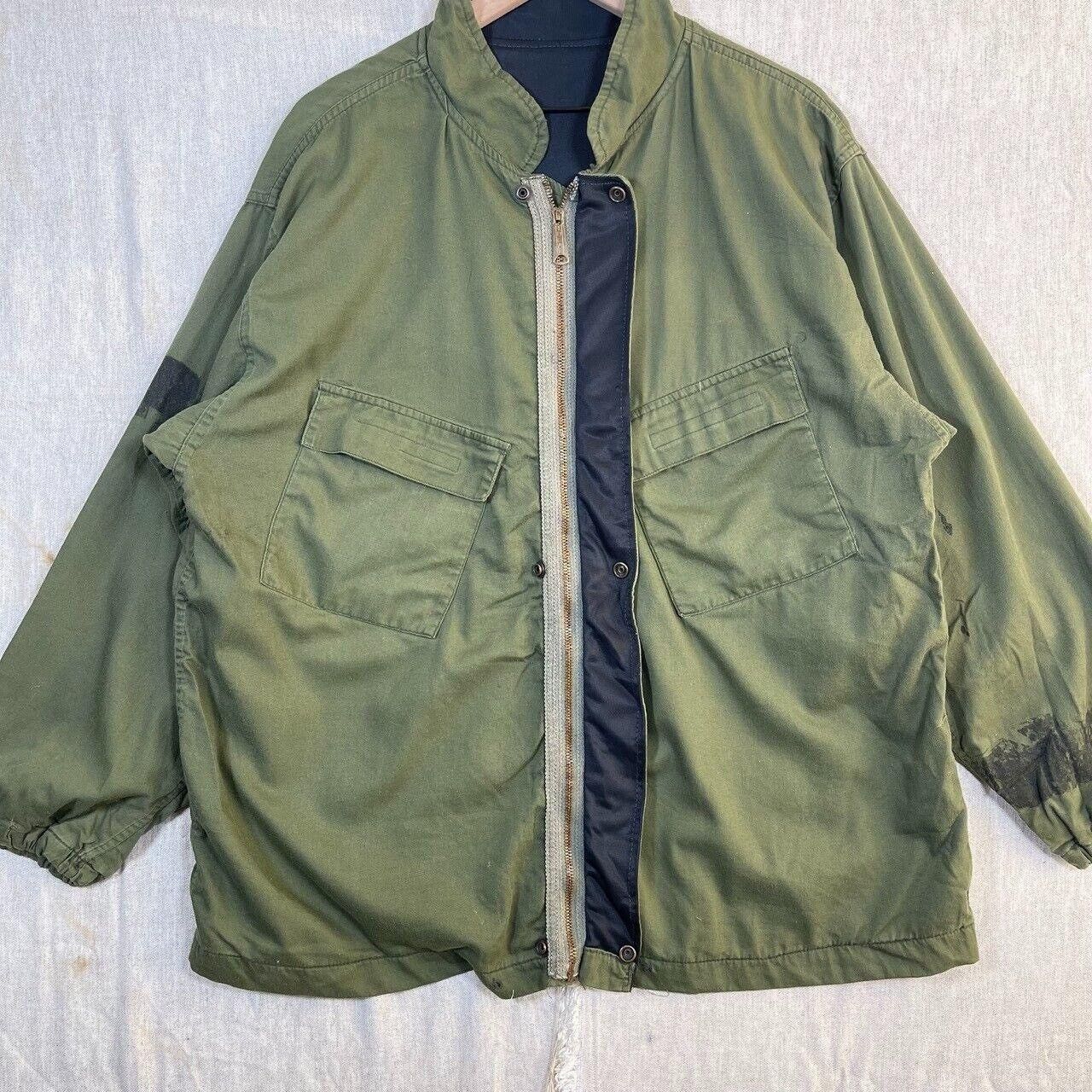 Vintage 70s Military Chemical Protective Jacket Size US L / EU 52-54 / 3 - 7 Thumbnail