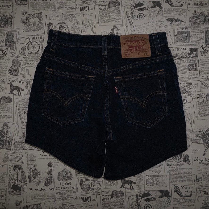 Levi's Small - Vintage Y2K Levis 517 denim jean youth 1990s shorts Size US 26 / EU 42 - 3 Thumbnail
