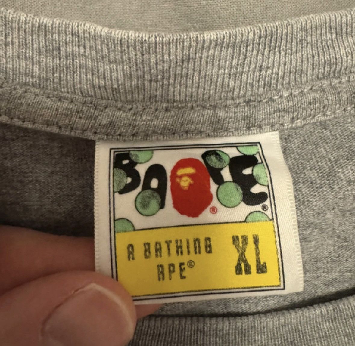 Bape Bape Shark tee Size US XL / EU 56 / 4 - 4 Thumbnail