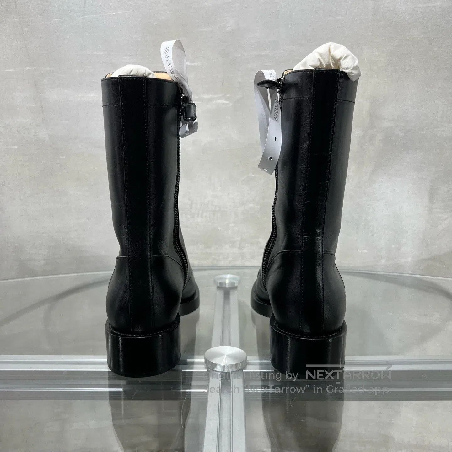 Chanel Chanel Black combat boots Size US 6.5 / IT 36.5 - 6 Thumbnail