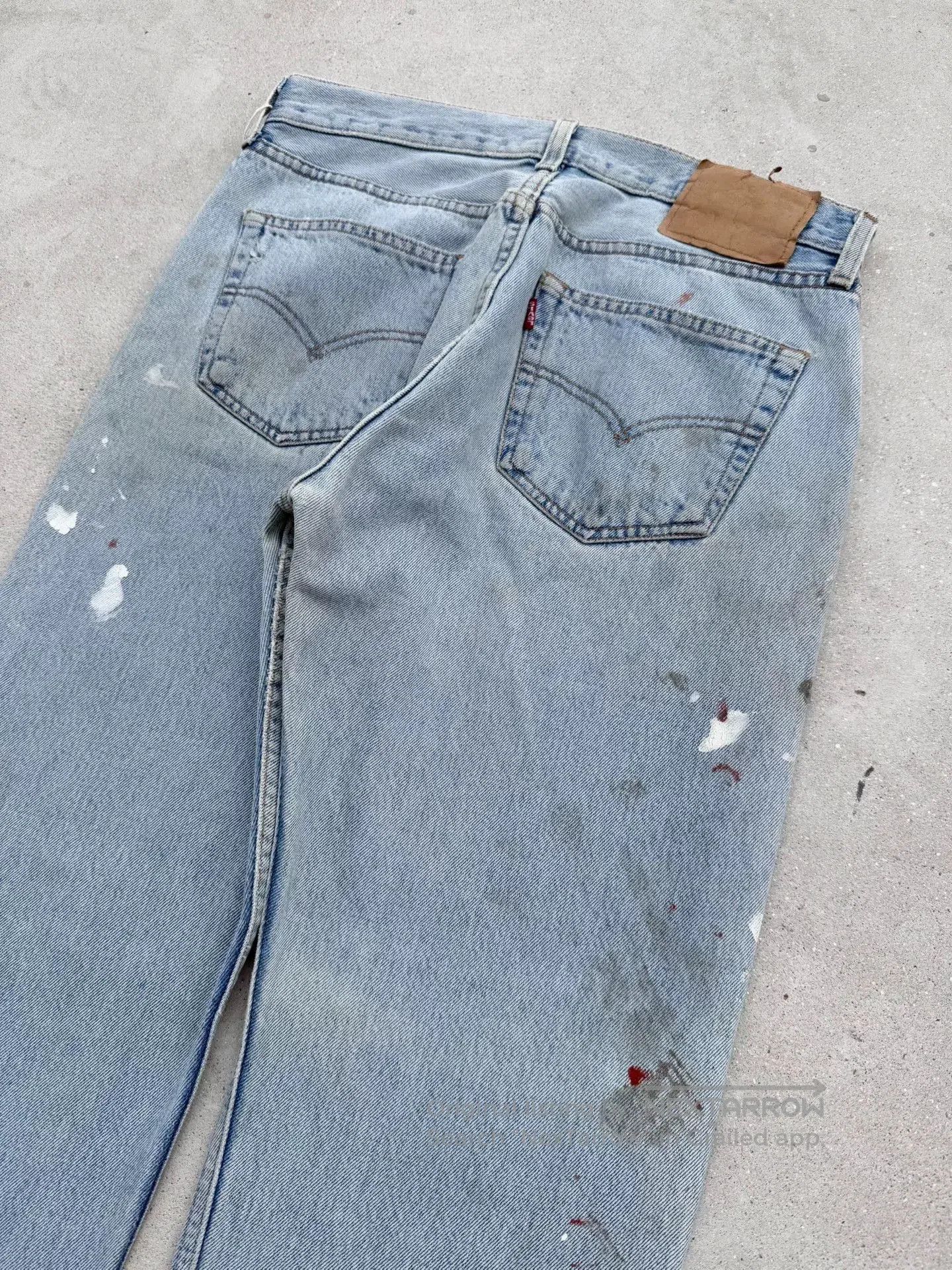Vintage Vintage 00s Levi's 501 Straight Jeans. Size 31" - 7 Thumbnail