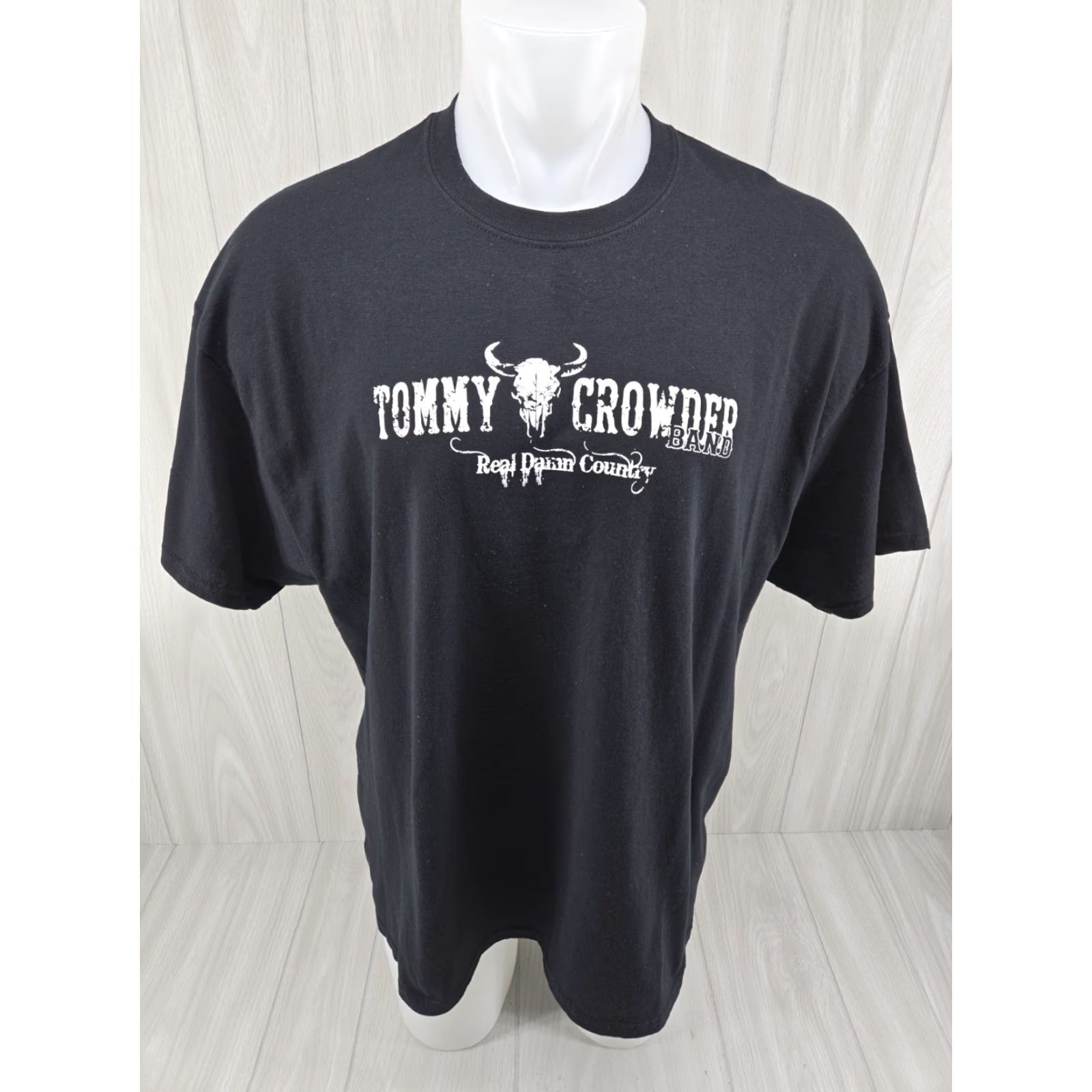 Gildan VINTAGE Tommy Crowder Band River Rat Nation Shirt Mens 2XL Black Short Sleeve T-Shirt Gildan Size US XXL / EU 58 / 5 - 2 Thumbnail