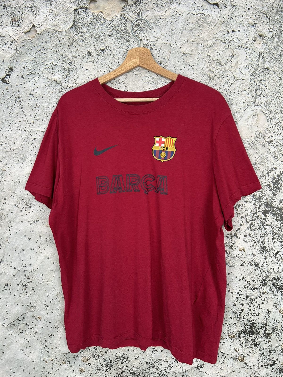 Nike Nike Fc Barcelona Soccer Football Tee Sport La Liga Size US XL / EU 56 / 4 - 1 Thumbnail