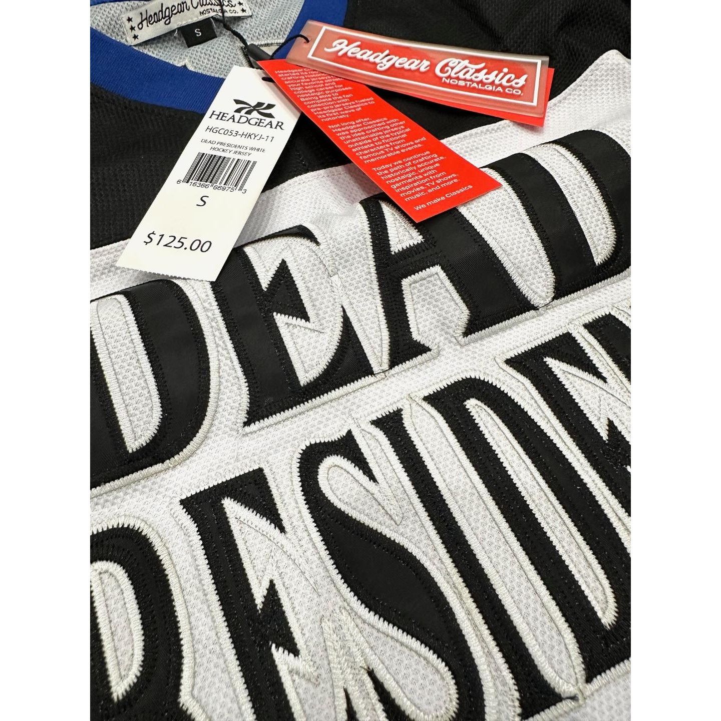 Other Dead Presidents Movie Men's Headgear Classics Hockey Jersey Size US M / EU 48-50 / 2 - 3 Thumbnail
