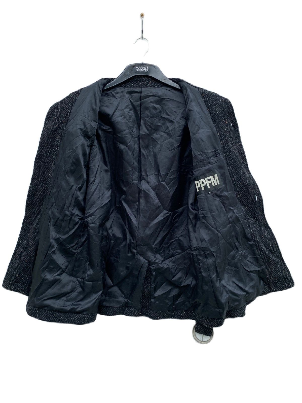 Junya Watanabe PEYTON PLACE FOR MEN HERRINGBONE CASUAL JACKET Size US M / EU 48-50 / 2 - 3 Thumbnail
